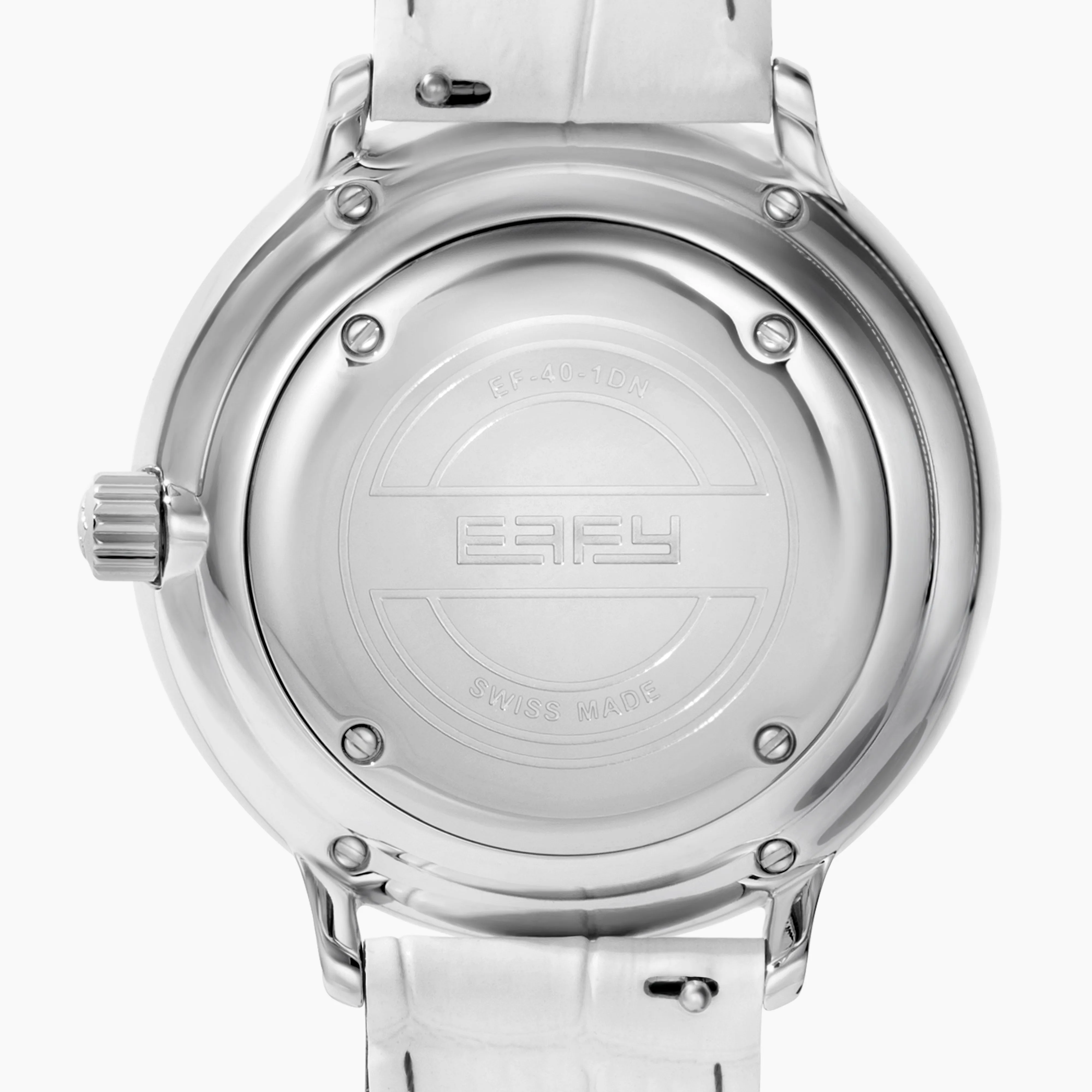 38MM Swiss Made Stainless Steel Rainbow Spinning Butterfly Watch with Rainbow Gemstones and Diamonds sold by Effy product image thumbnail 2