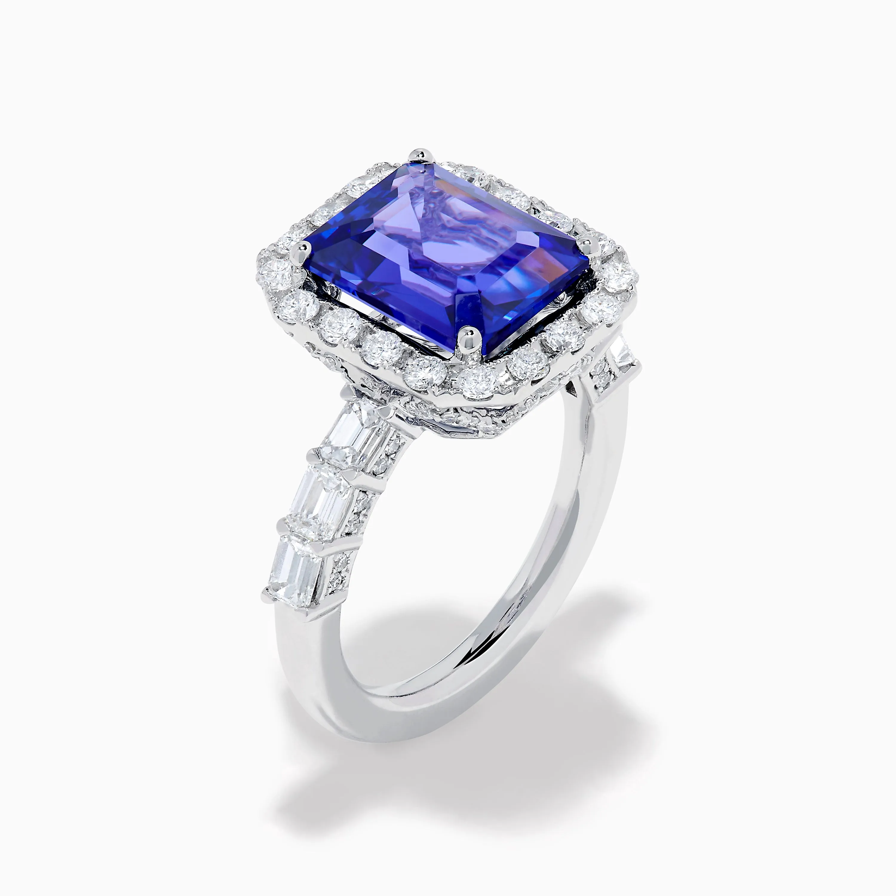 Effy Hematian 18K White Gold Tanzanite and Diamond Ring sold by Effy product image thumbnail 4