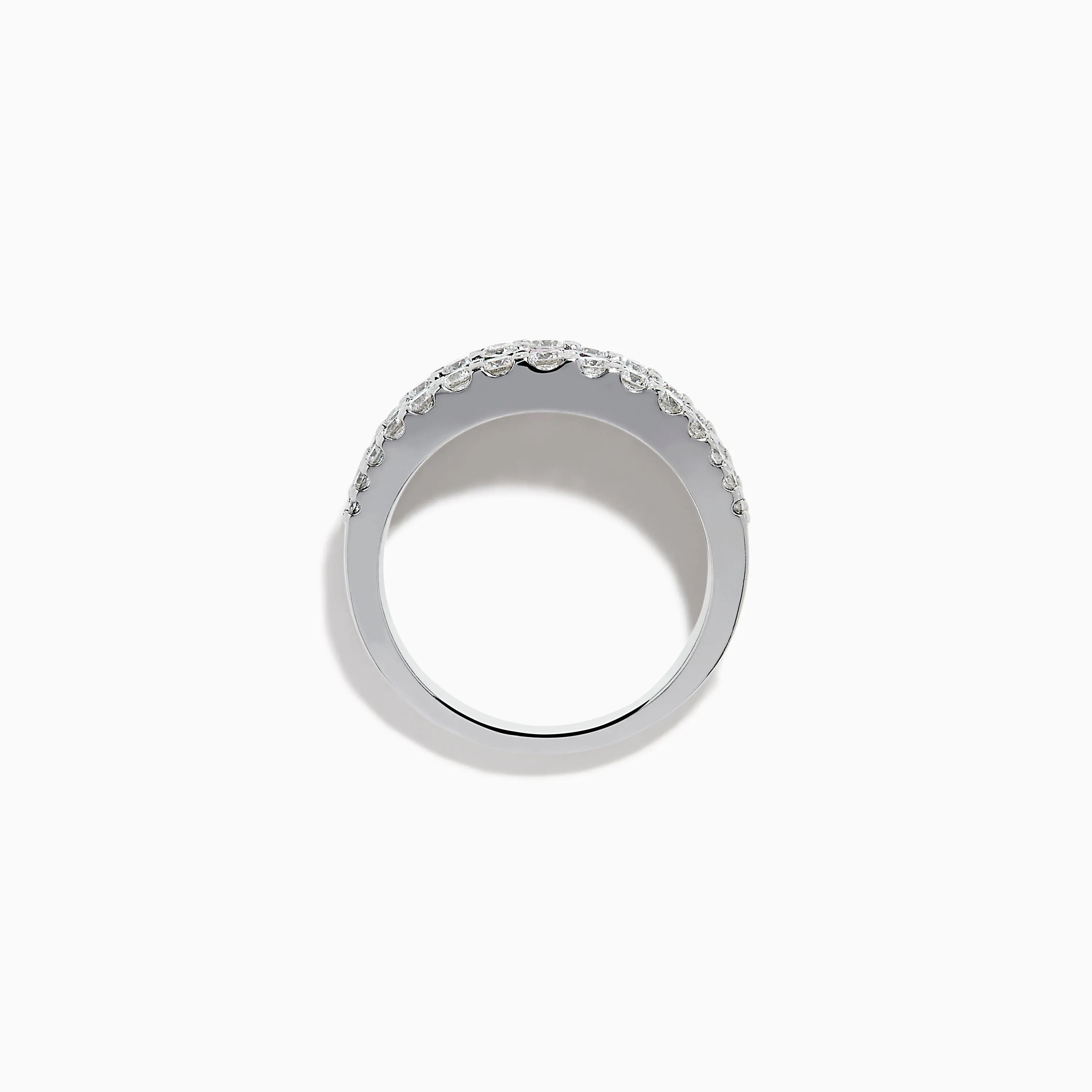 Watercolors 14K White Gold Channel Set Multi Sapphire and Diamond Band sold by Effy product image thumbnail 3