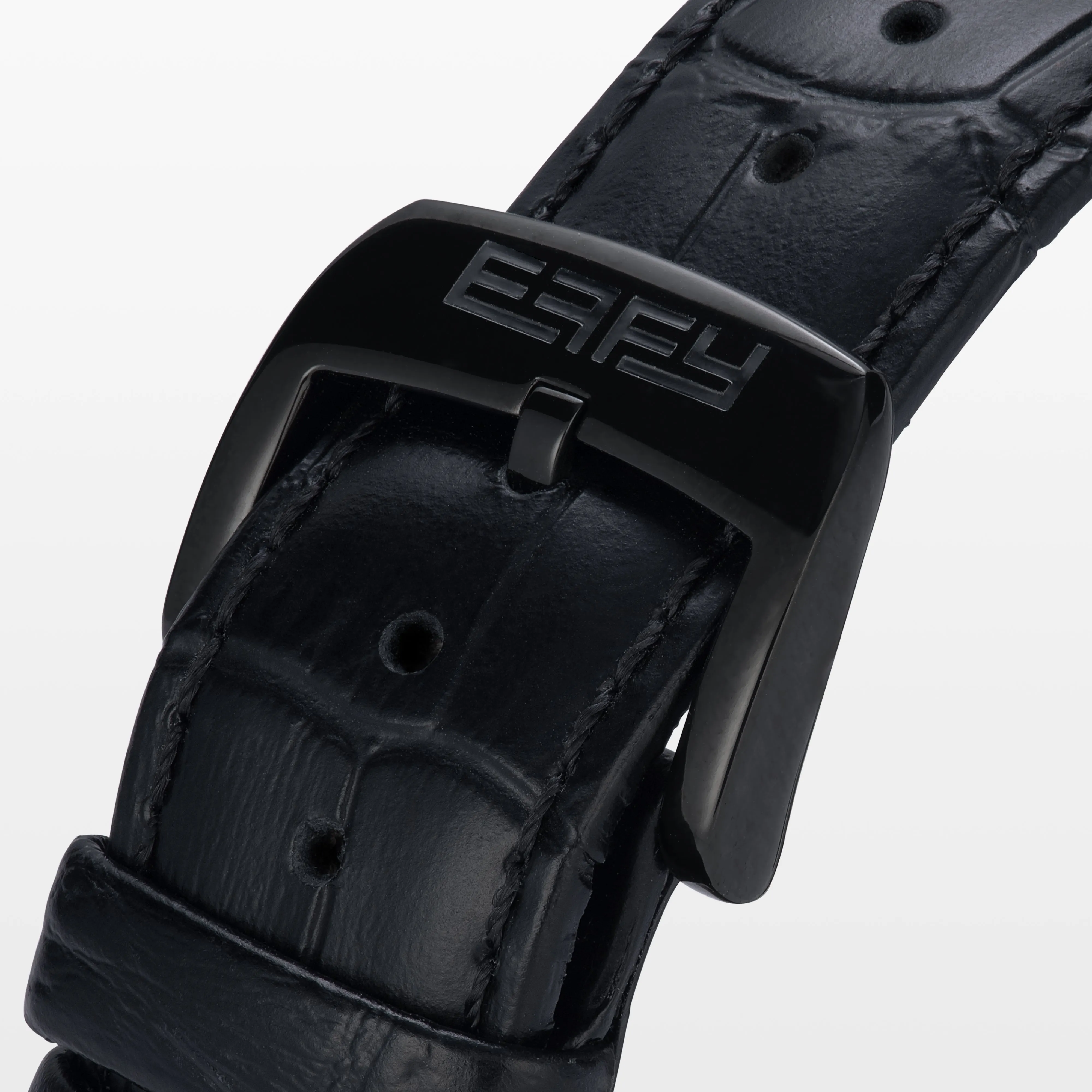 41MM Swiss Made Black PVD Stainless Steel with Black PVD Dragon Watch with Diamonds sold by Effy product image thumbnail 5