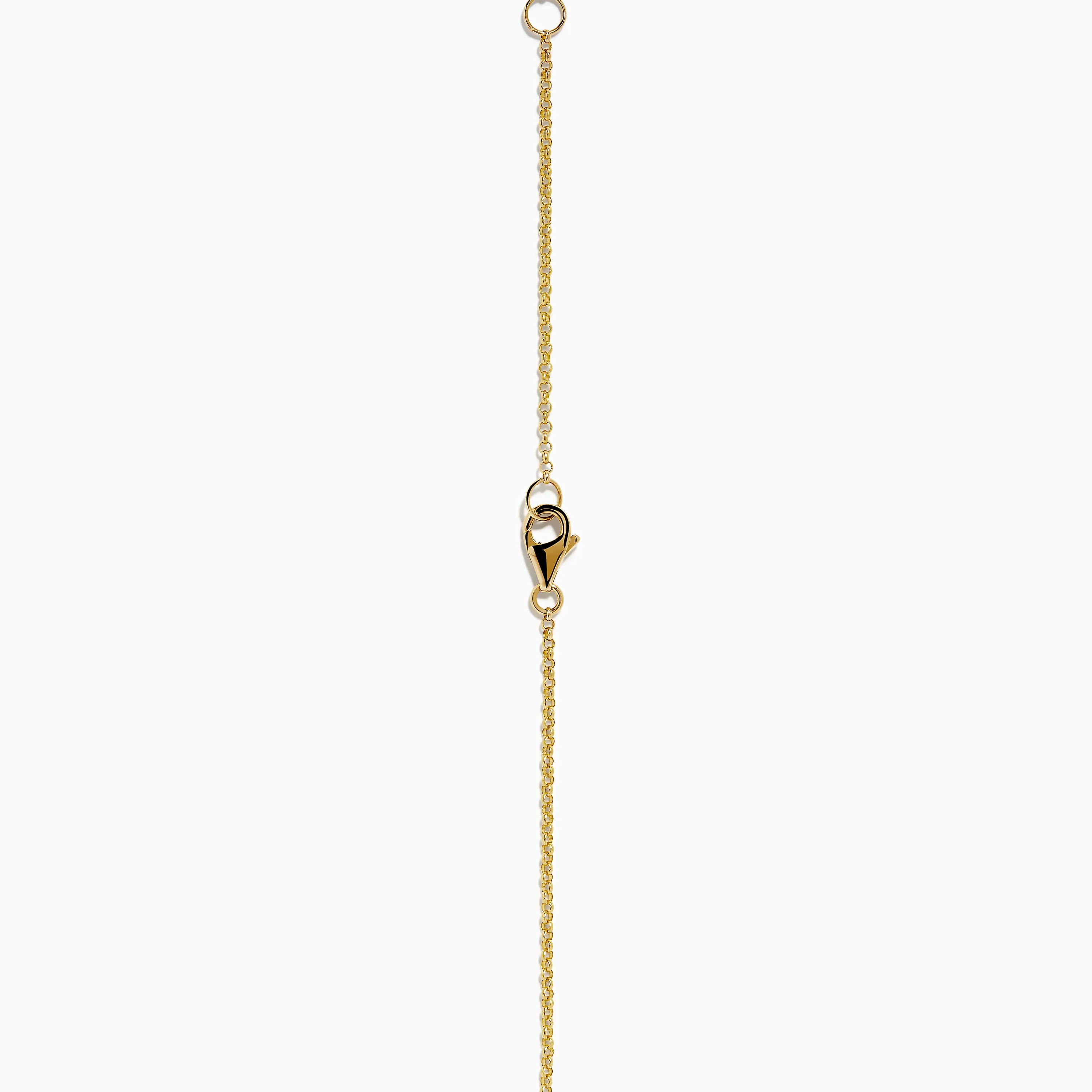 14K Yellow Gold Multi Sapphire and Diamond Collar Necklace sold by Effy product image thumbnail 4