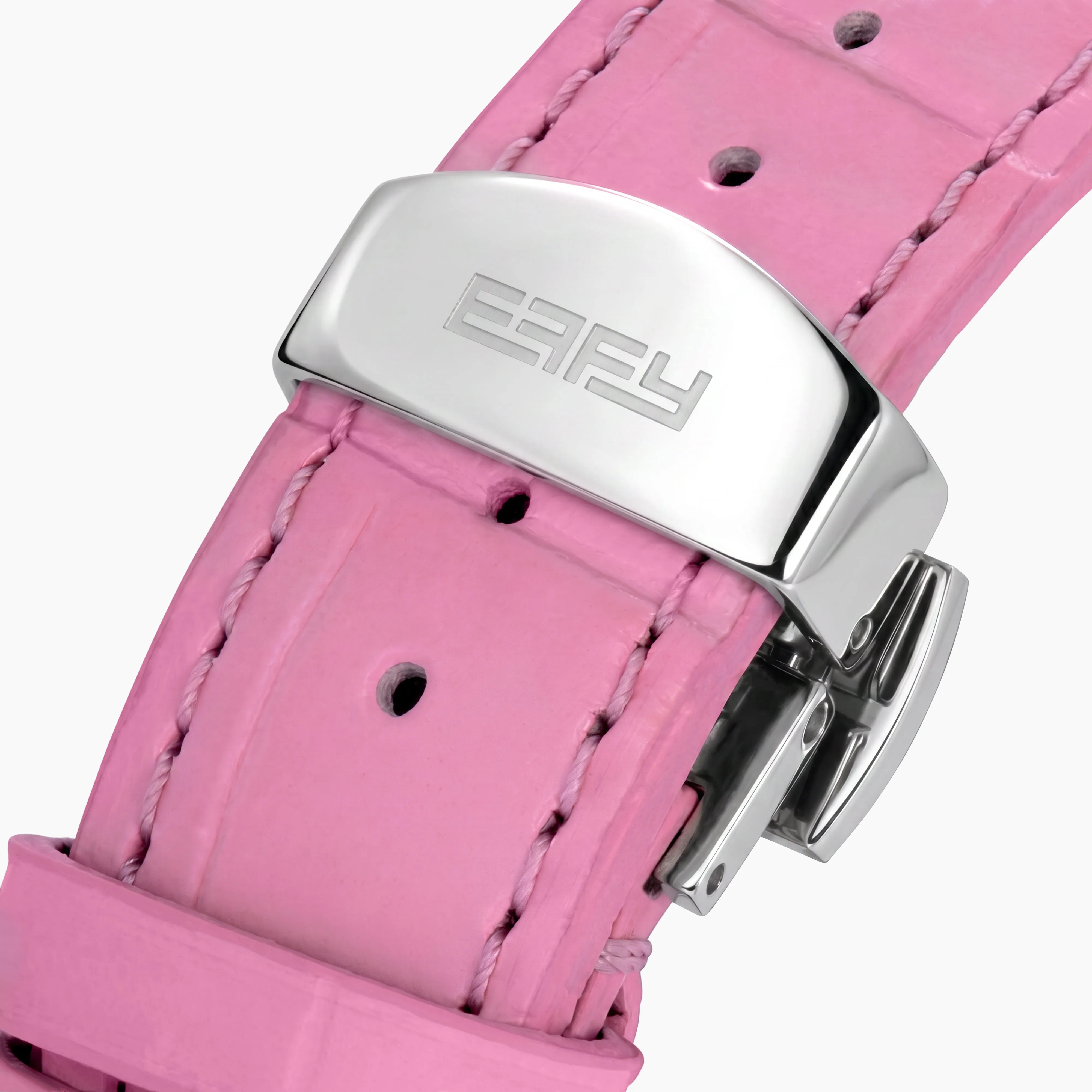 36MM Pink Swiss Made Titanium Watch with Diamonds sold by Effy product image thumbnail 5