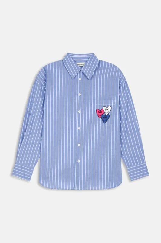 Naoko Bleu coloré sold by Eleven Paris