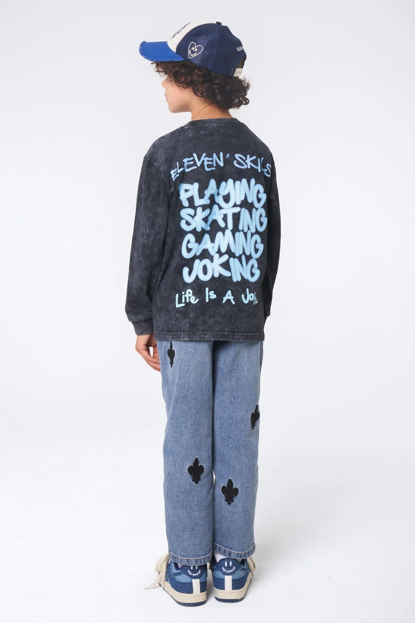 Eming Noir délavé sold by Eleven Paris