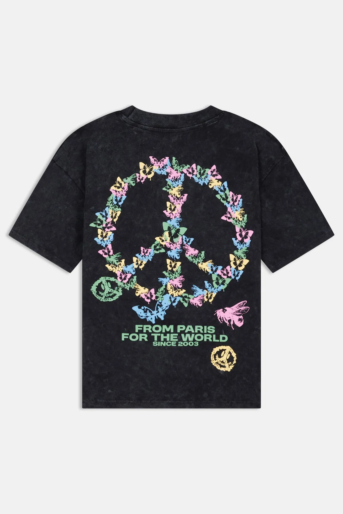 Paix Noir délavé sold by Eleven Paris