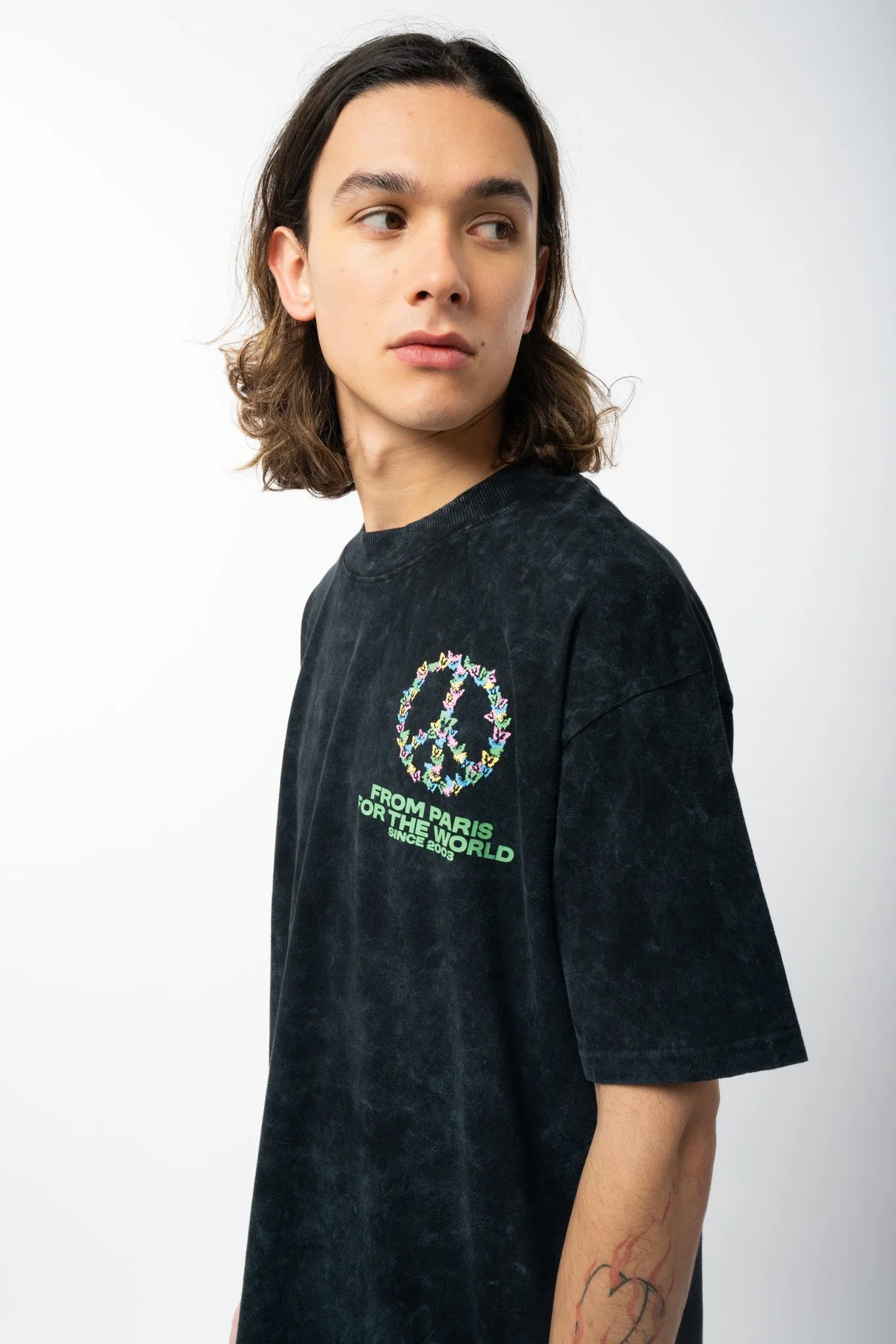 Paix Noir délavé sold by Eleven Paris product image thumbnail 3