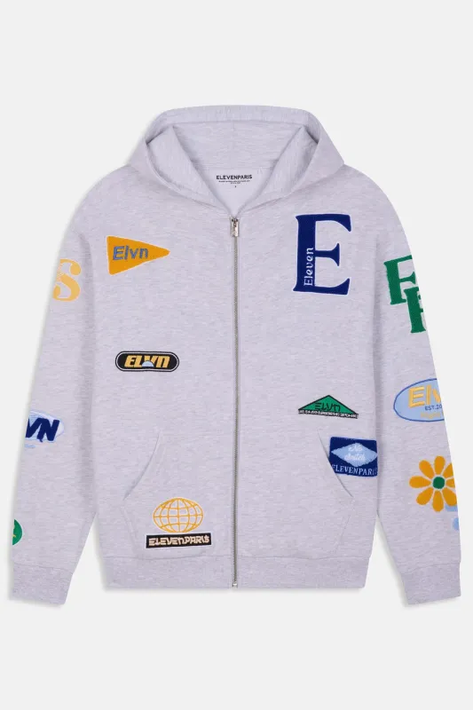 Jungle Gris Chiné sold by Eleven Paris