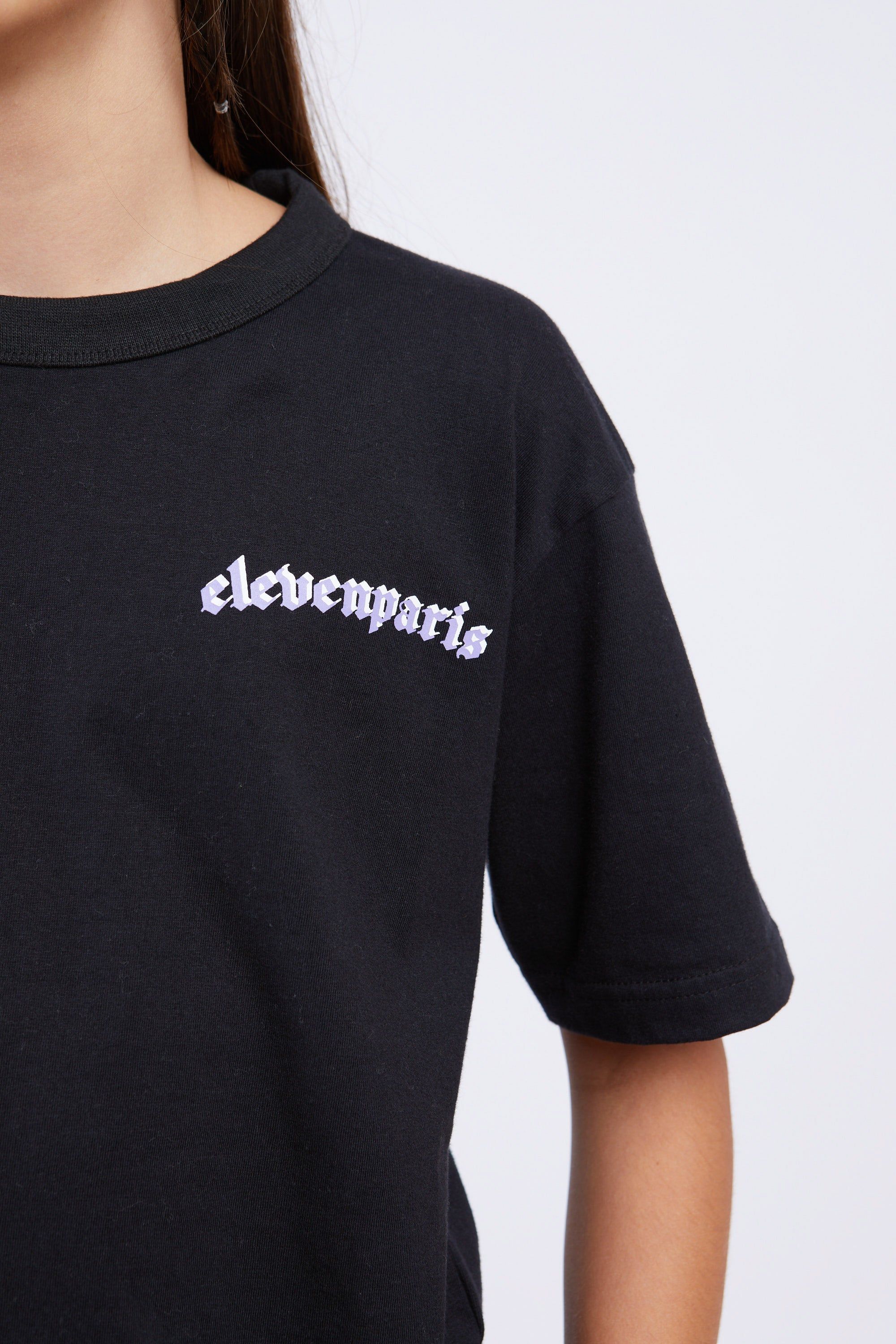 T-Shirt Bajus Noir sold by Eleven Paris product image thumbnail 3