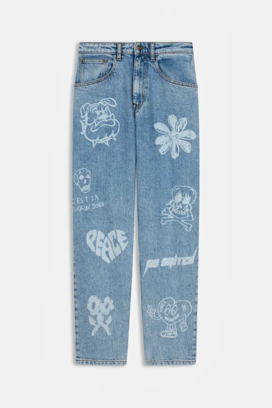 Neleven Blue Jean sold by Eleven Paris