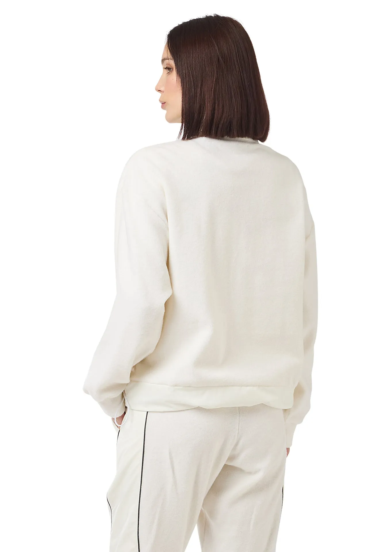 HIGH NECK SWEATSHIRT WITH INSERTS sold by Eleventy product image thumbnail 3