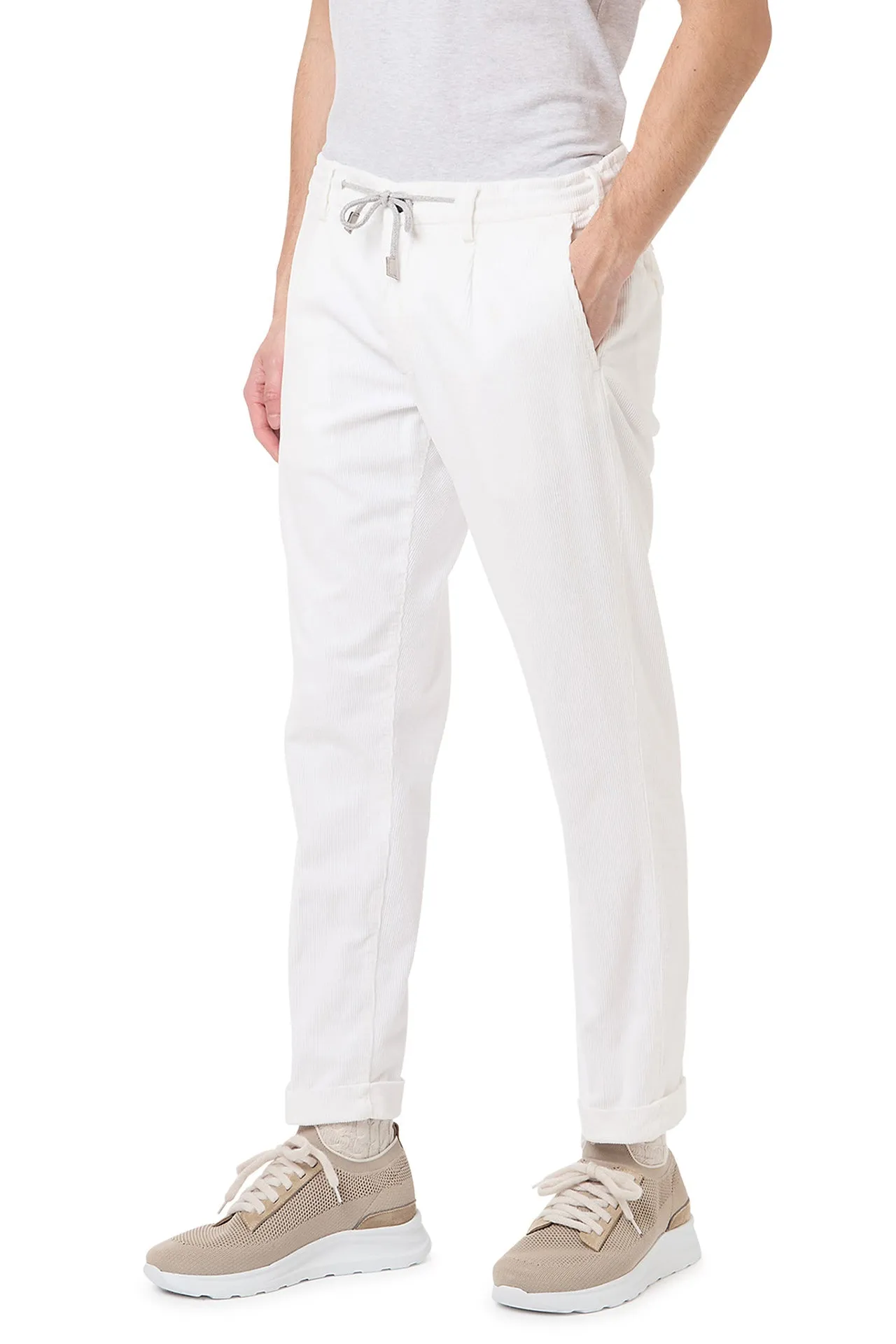 COTTON MODAL TROUSERS sold by Eleventy product image thumbnail 3