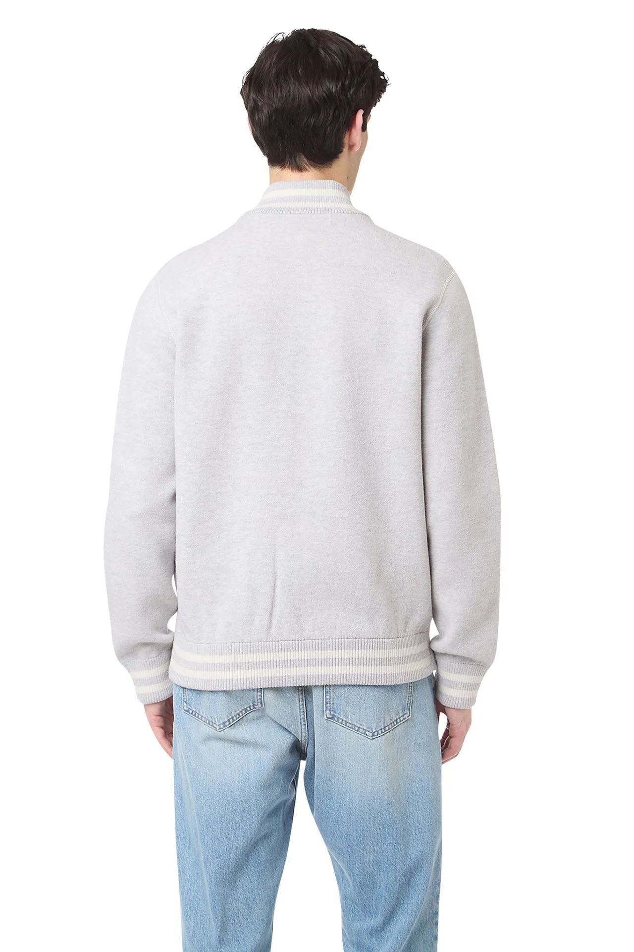 FULL ZIP WOOL BOMBER sold by Eleventy product image thumbnail 4