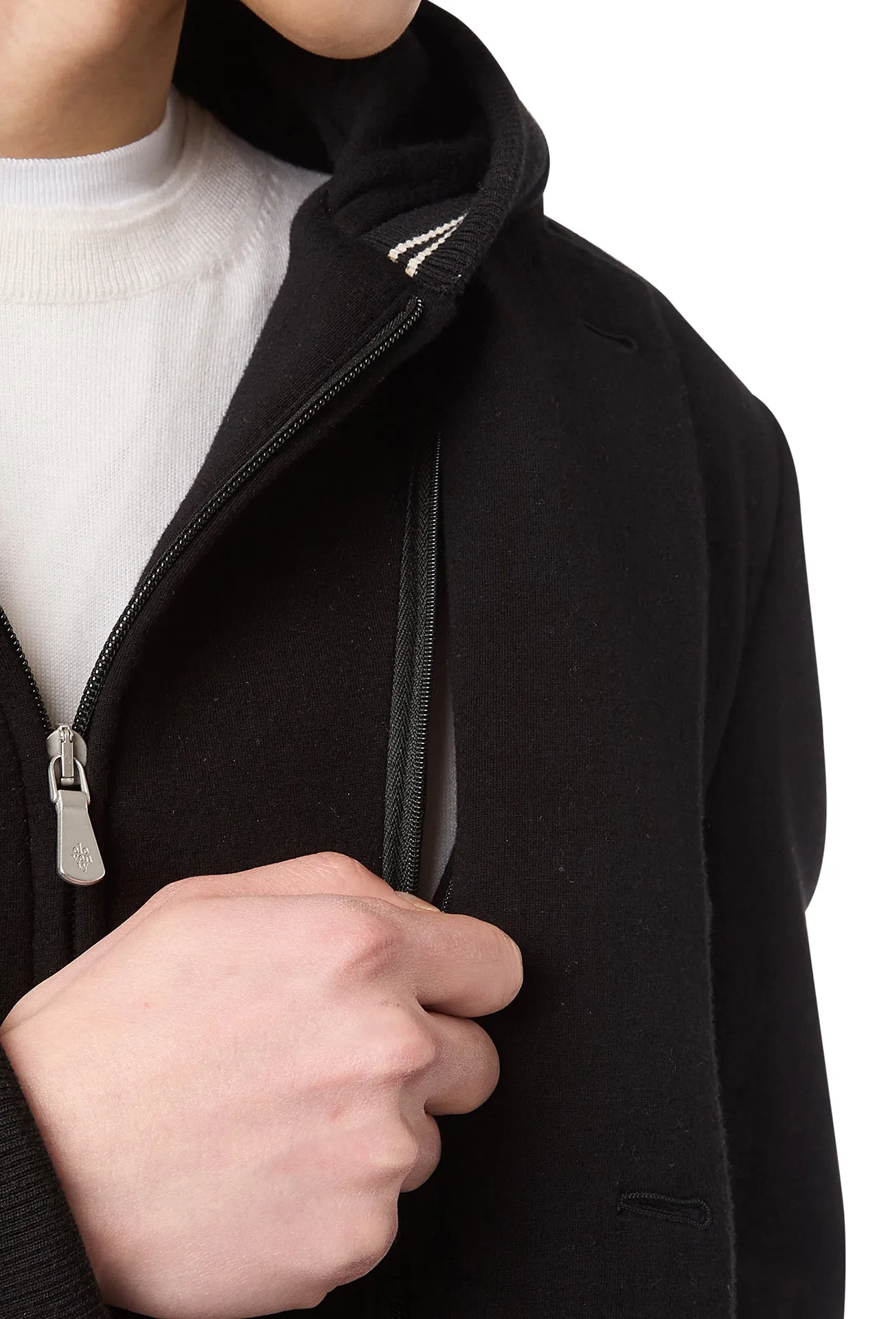 COTTON CASHMERE BIB JACKET sold by Eleventy product image thumbnail 5