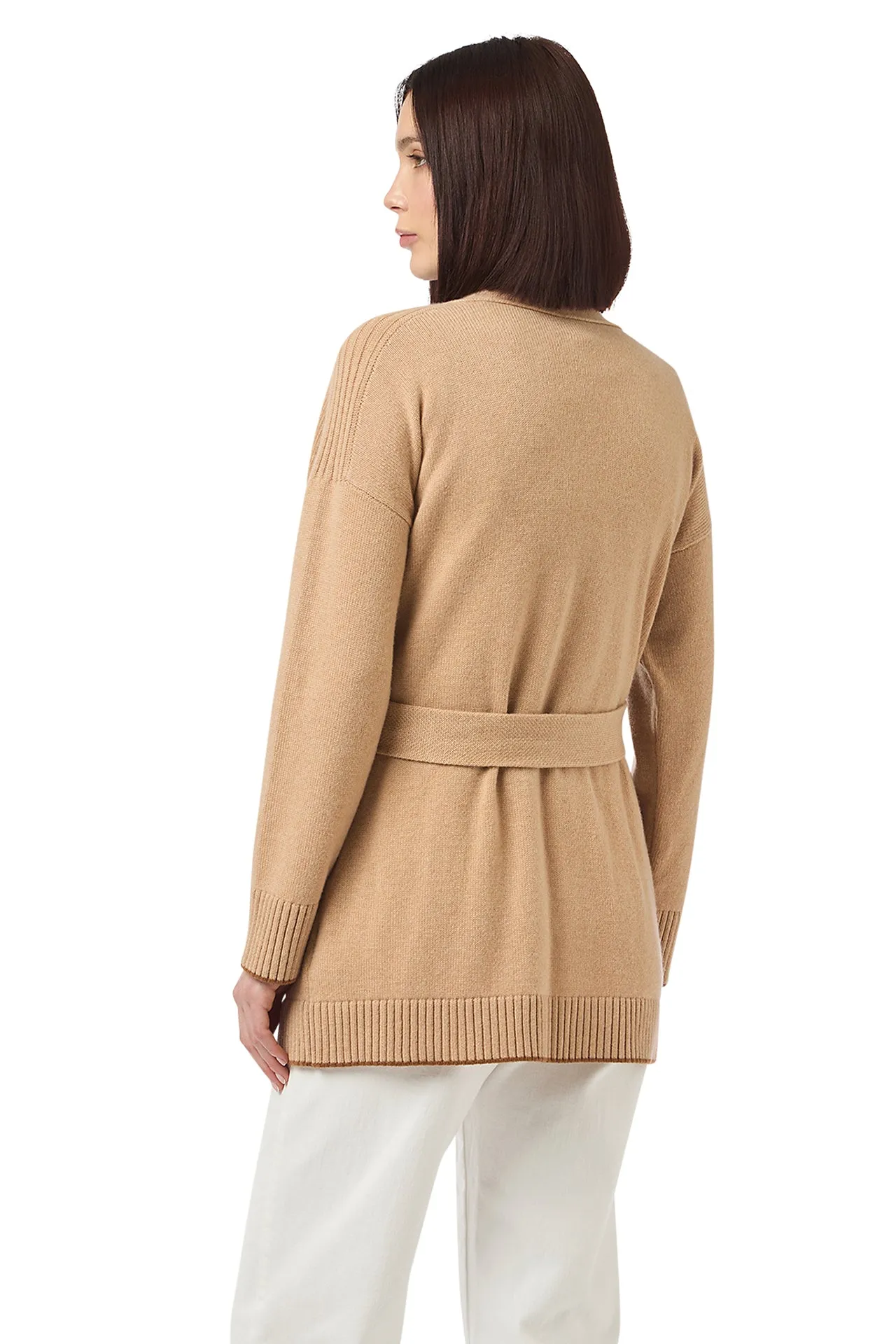 TIPPING KNIT CARDIGAN sold by Eleventy product image thumbnail 4