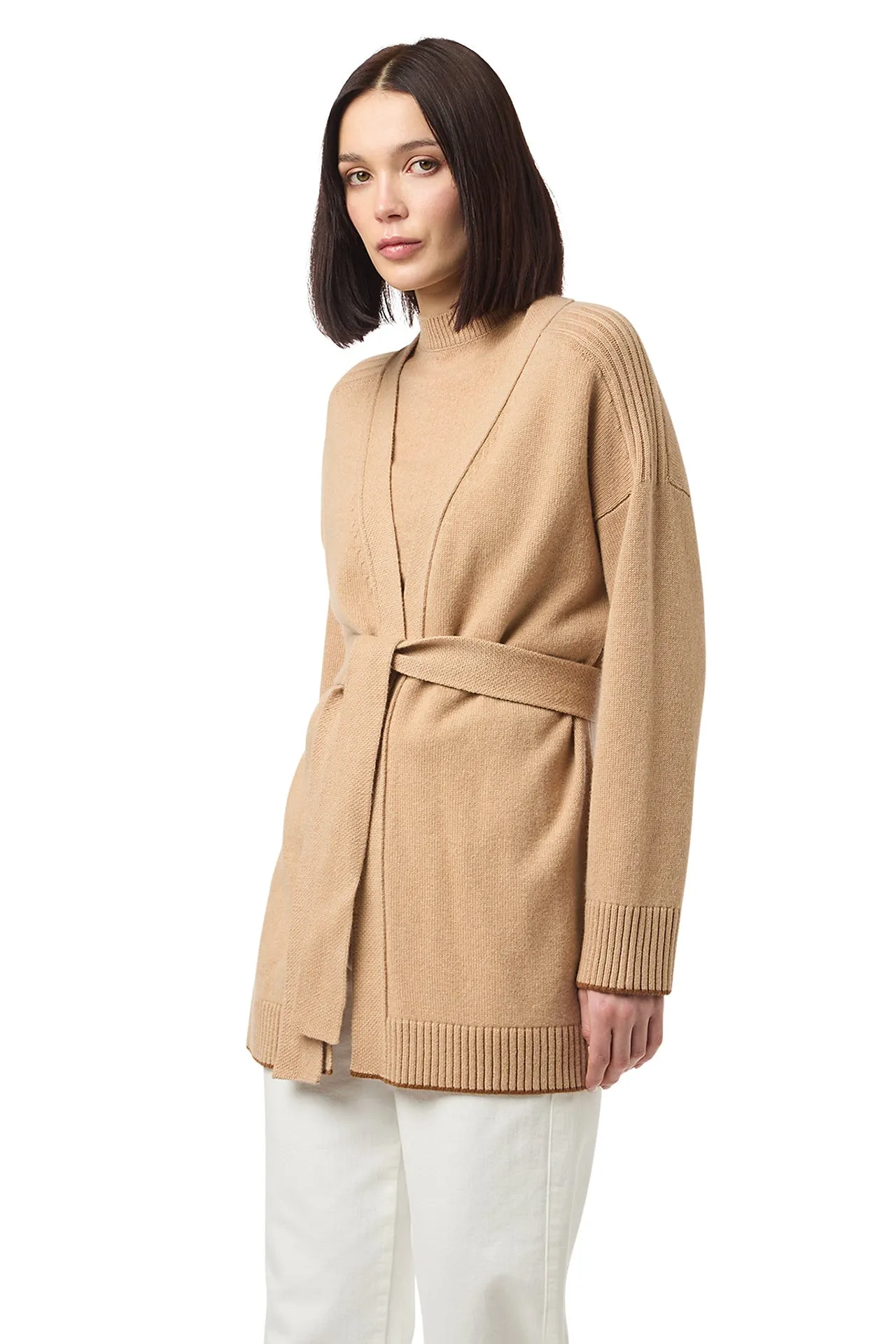 TIPPING KNIT CARDIGAN sold by Eleventy product image thumbnail 3