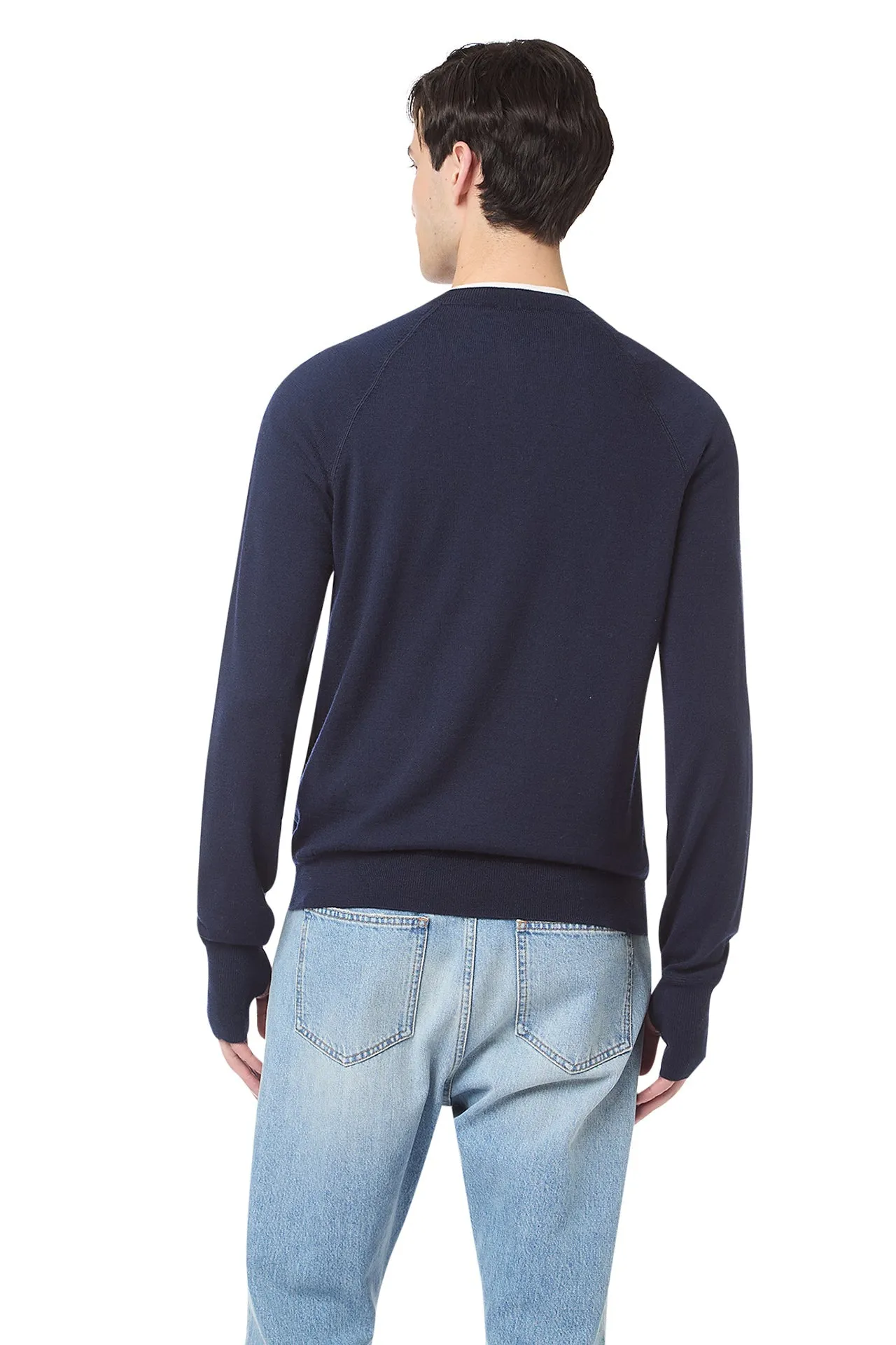 RAGLAN CREW NECK SWEATER sold by Eleventy product image thumbnail 4