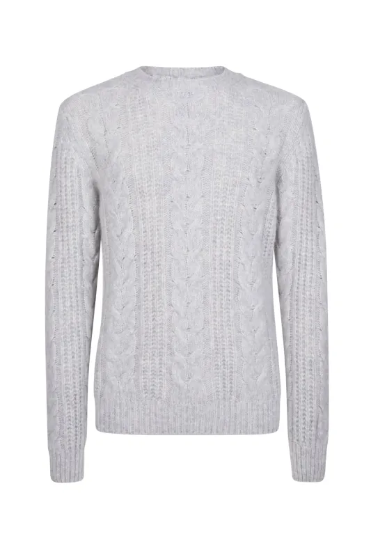 CREW NECK BRAID SWEATER sold by Eleventy