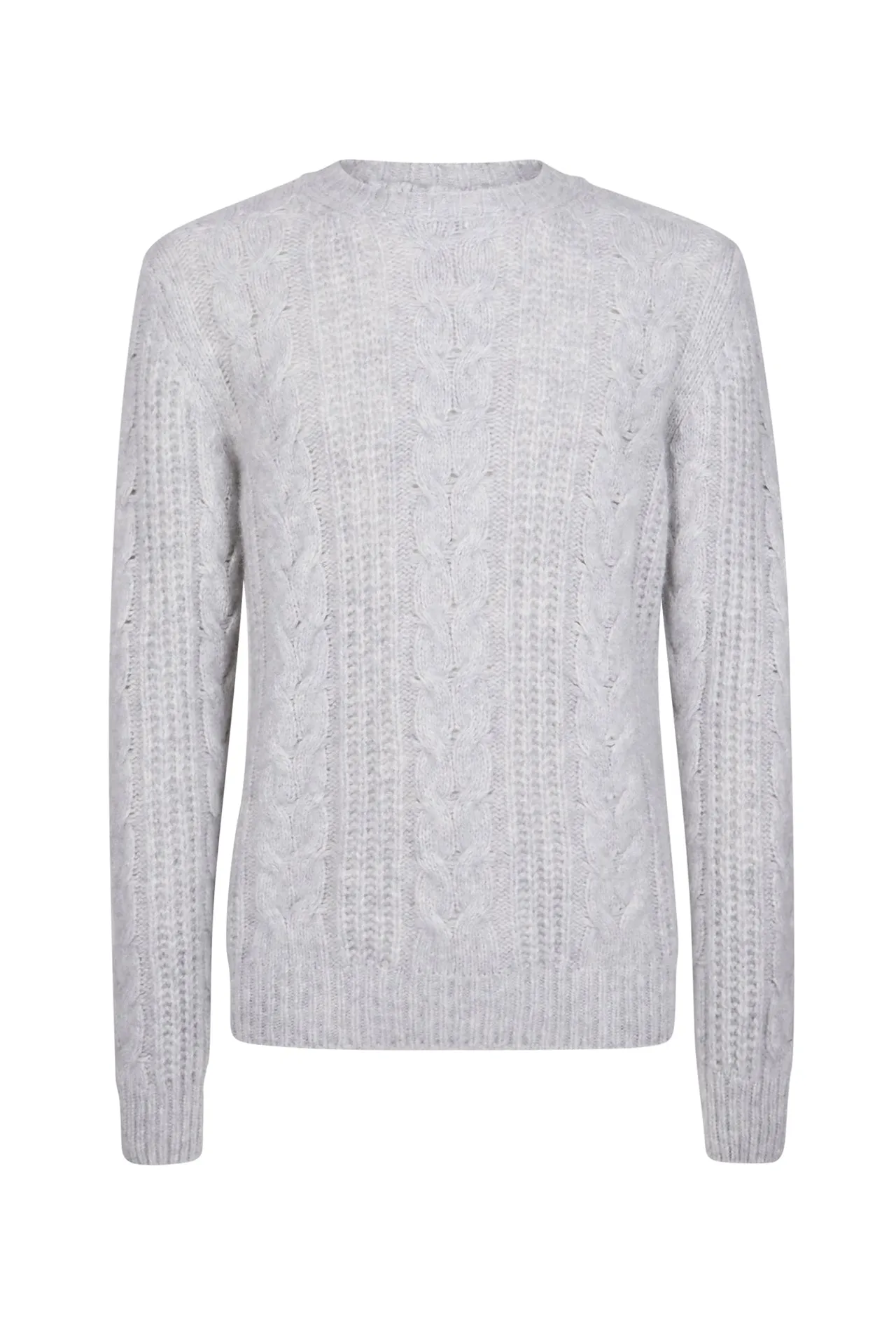 CREW NECK BRAID SWEATER sold by Eleventy