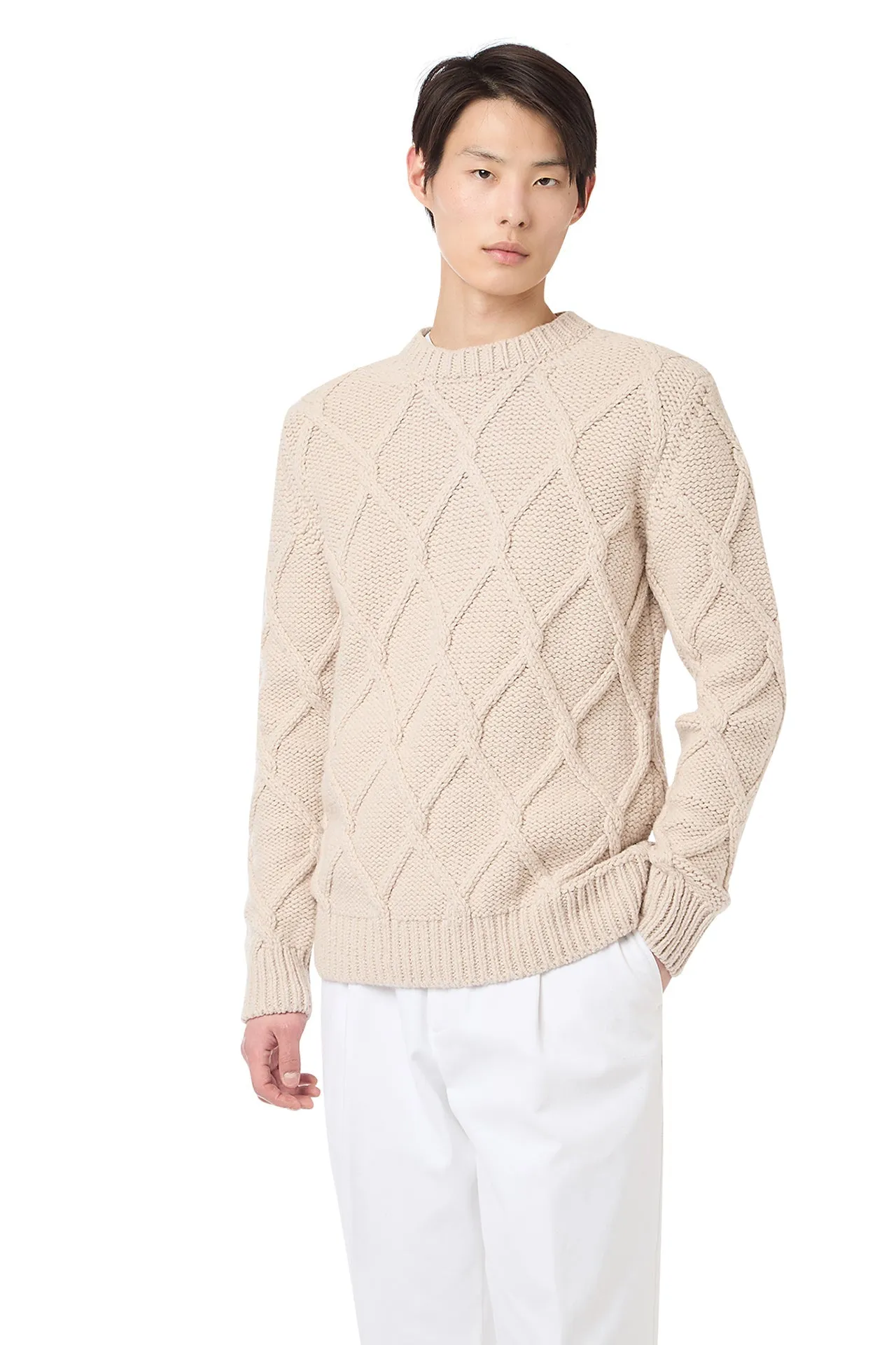 MAGLIA GIROCOLLO LANA sold by Eleventy product image thumbnail 2
