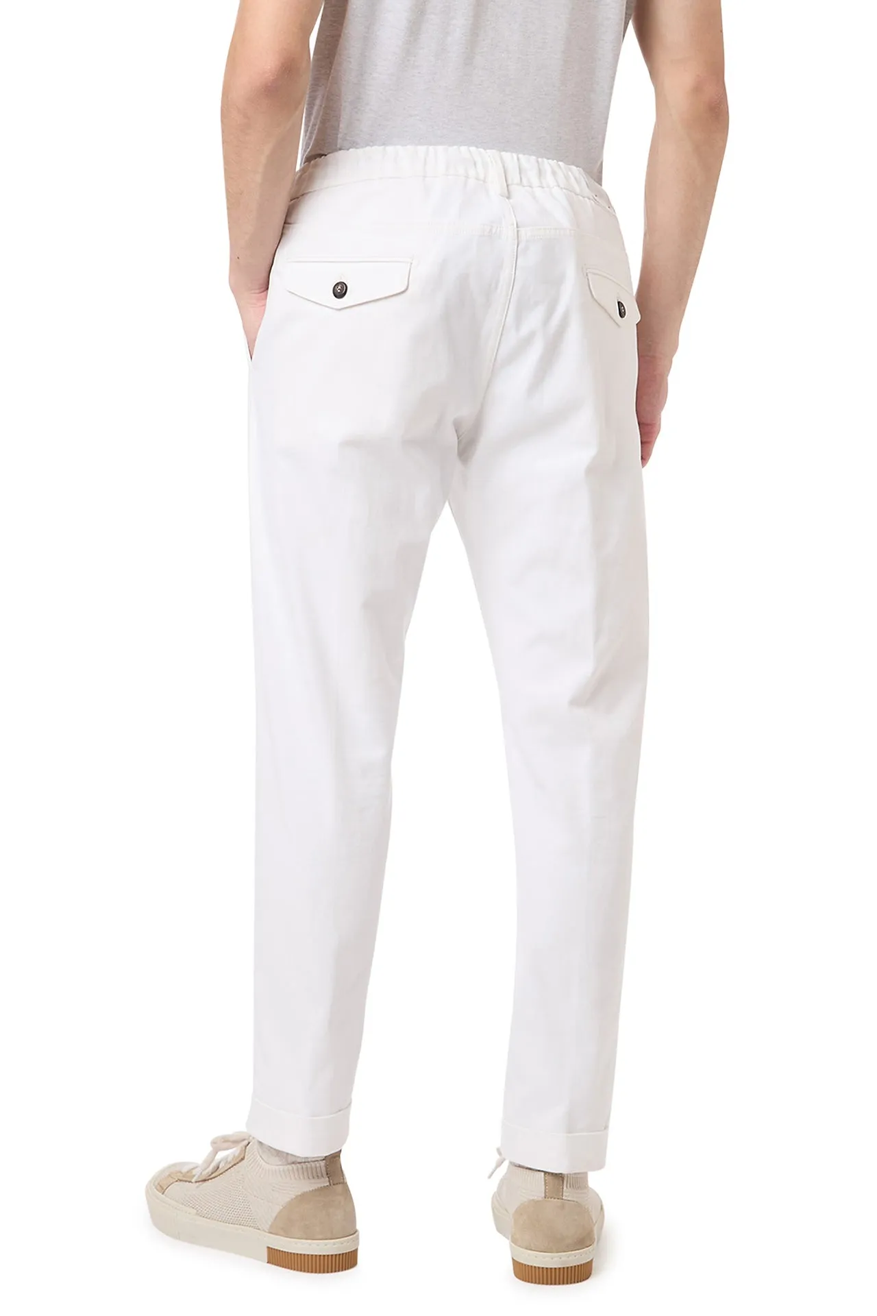 CASHMERE COTTON TROUSERS sold by Eleventy product image thumbnail 4