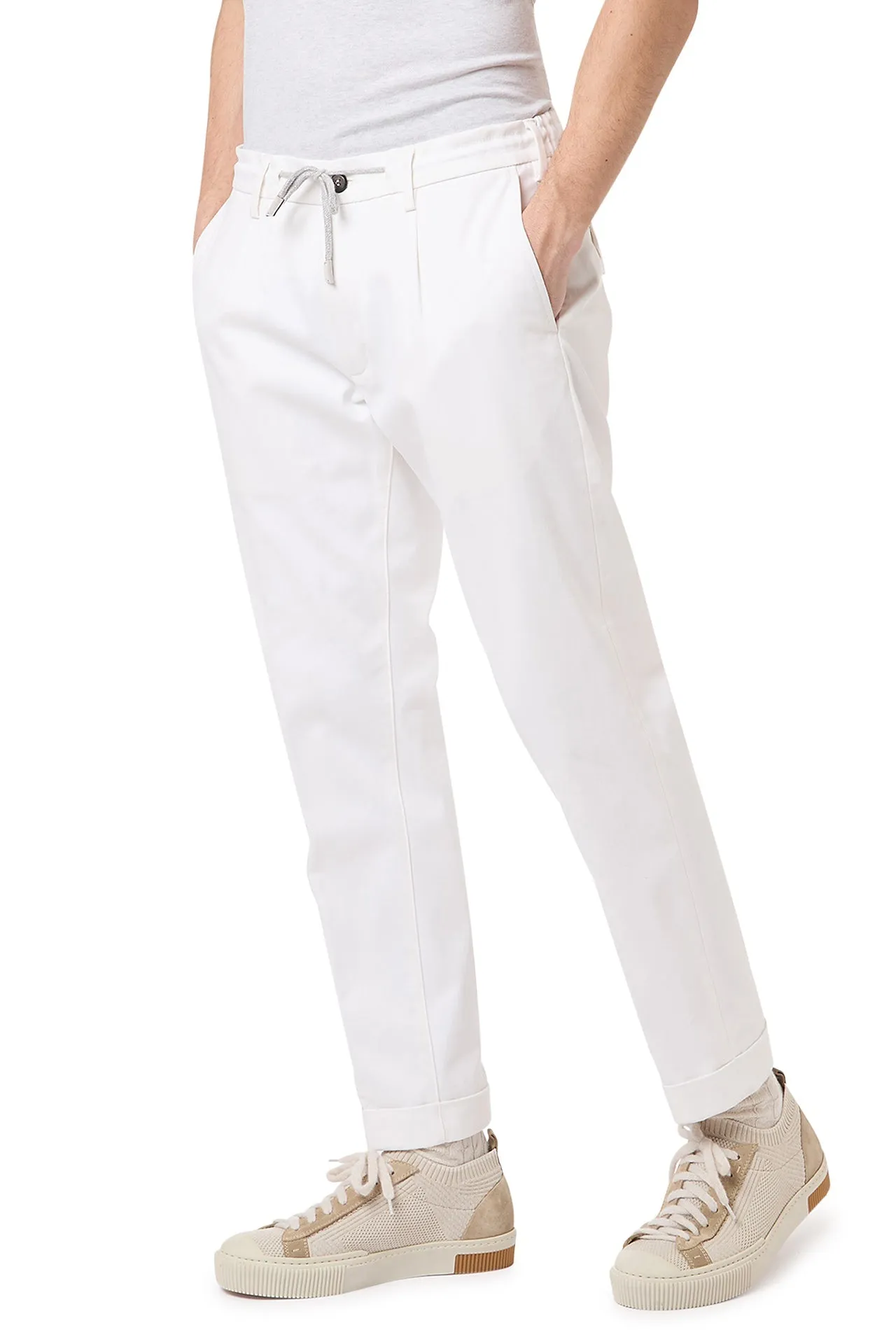 CASHMERE COTTON TROUSERS sold by Eleventy product image thumbnail 3