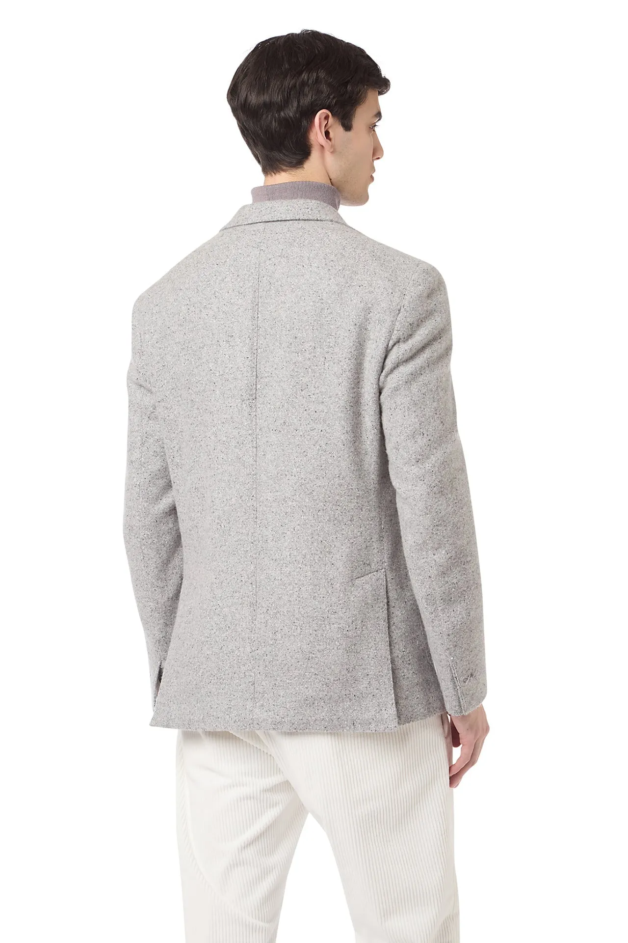 SOFT JACKET WITH PATCH POCKET sold by Eleventy product image thumbnail 4