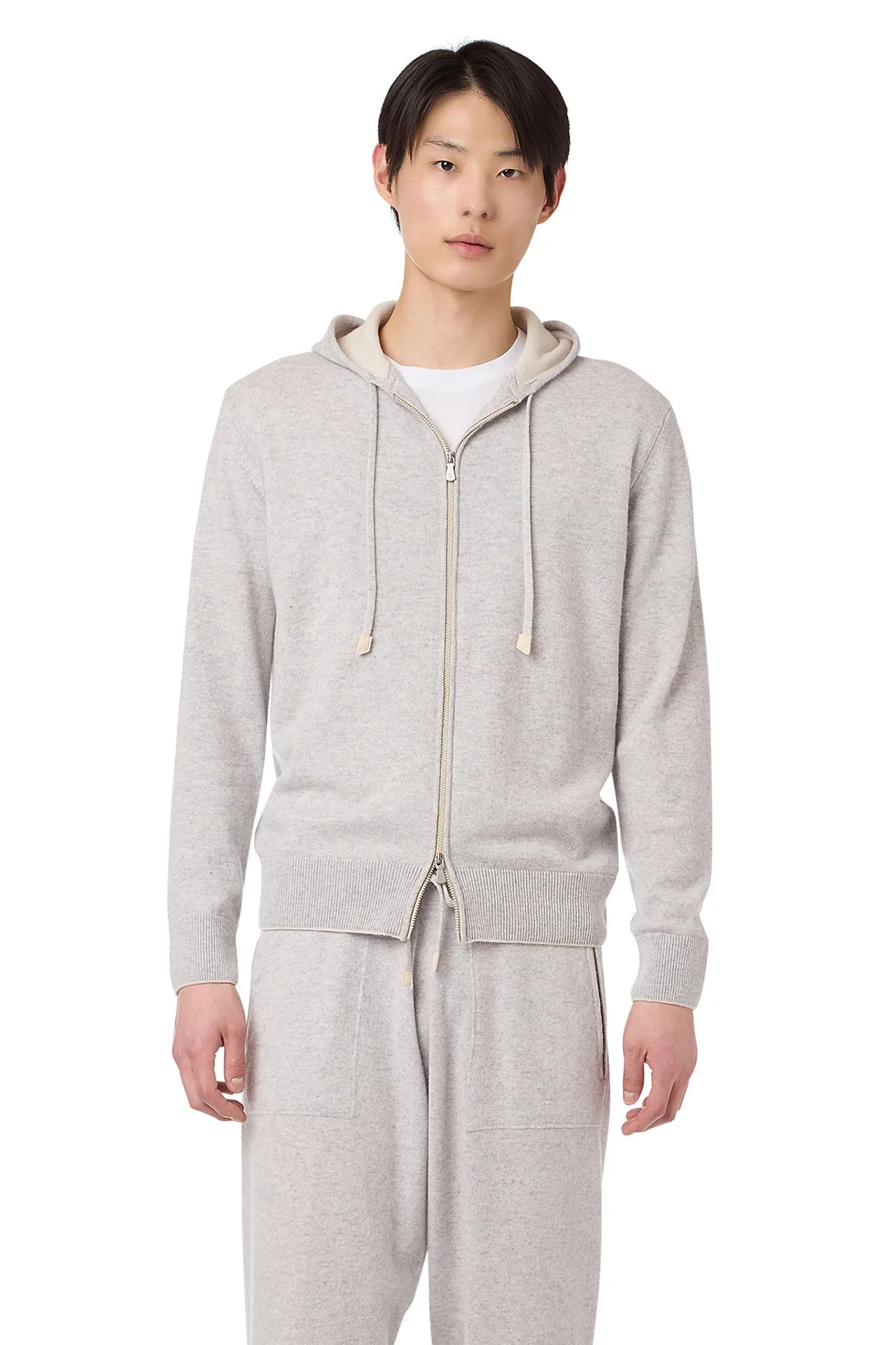 FULL ZIP HOODED SWEATER sold by Eleventy product image thumbnail 2