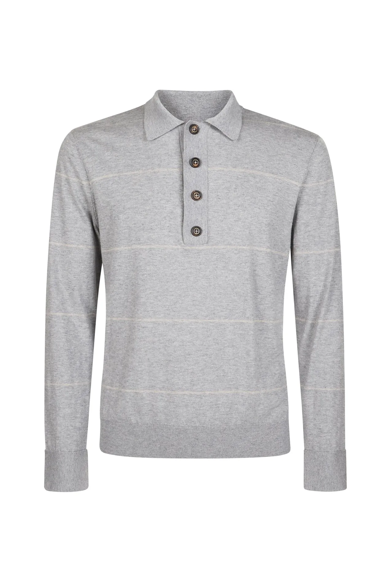 4-BUTTON POLO SHIRT sold by Eleventy