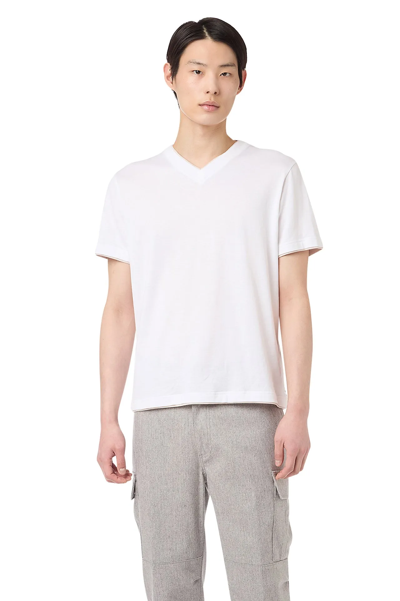 V-NECK T-SHIRT sold by Eleventy product image thumbnail 2