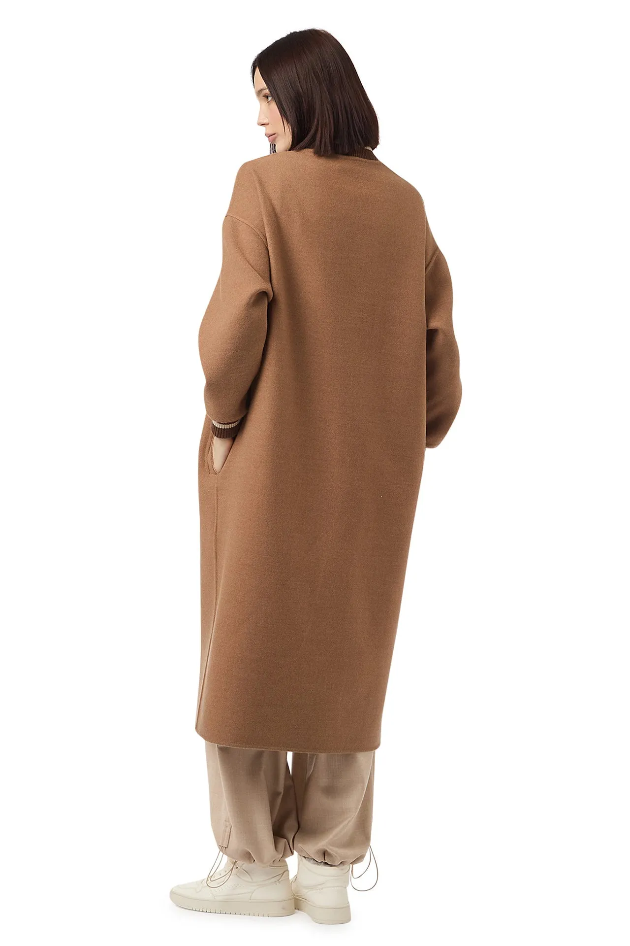 LONG BOMBER JACKET sold by Eleventy product image thumbnail 4