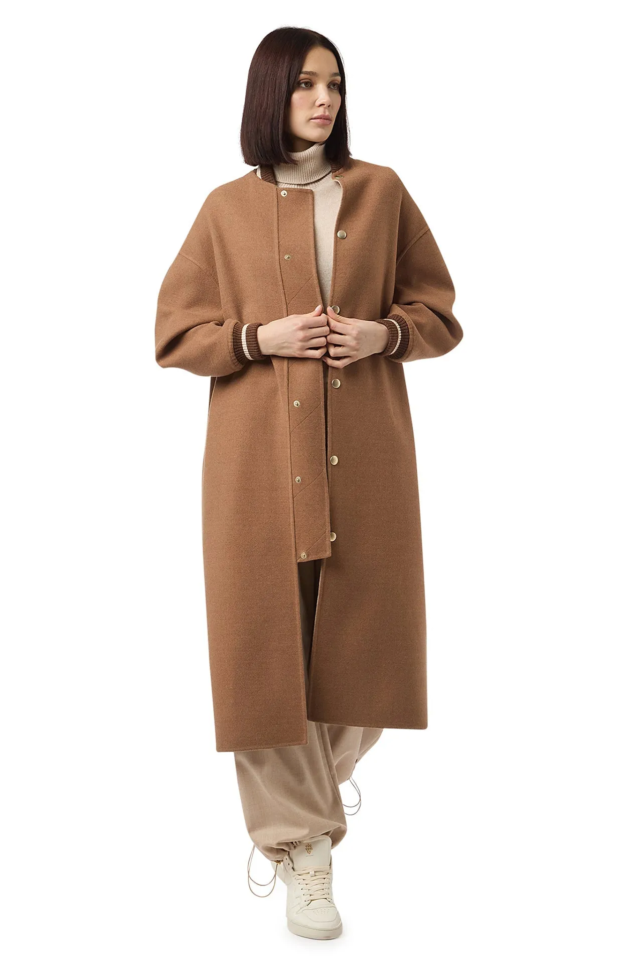 LONG BOMBER JACKET sold by Eleventy product image thumbnail 2