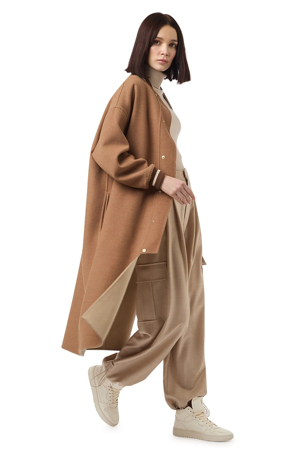 LONG BOMBER JACKET sold by Eleventy product image thumbnail 3