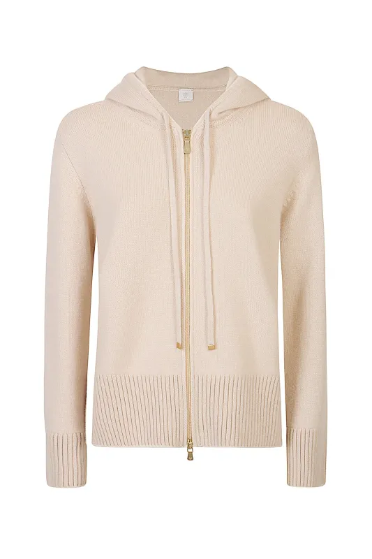 FULL ZIP TIPPING SWEATER sold by Eleventy