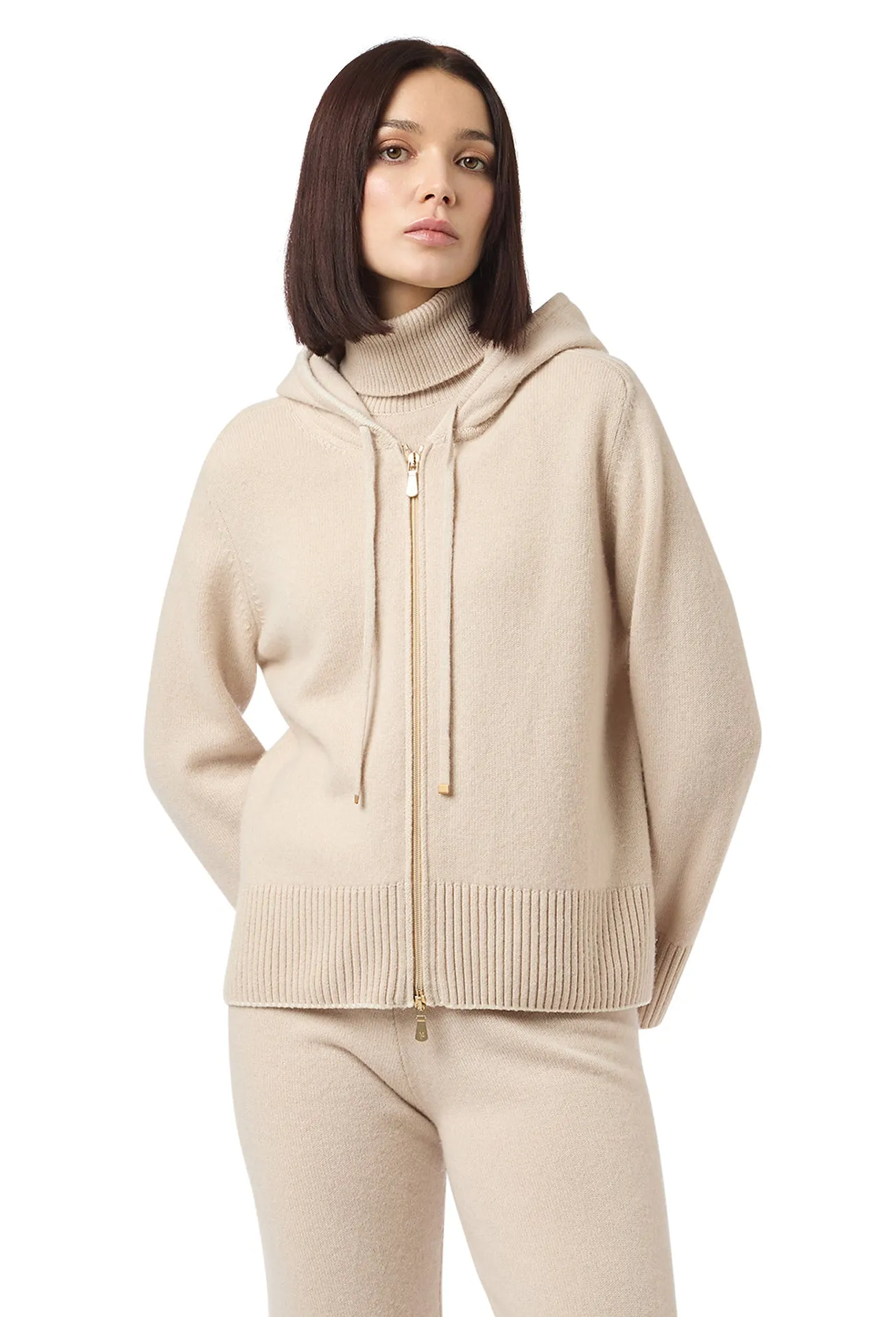 FULL ZIP TIPPING SWEATER sold by Eleventy product image thumbnail 2