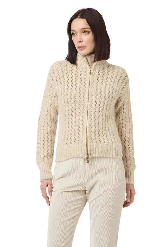 FULL ZIP SWEATER sold by Eleventy