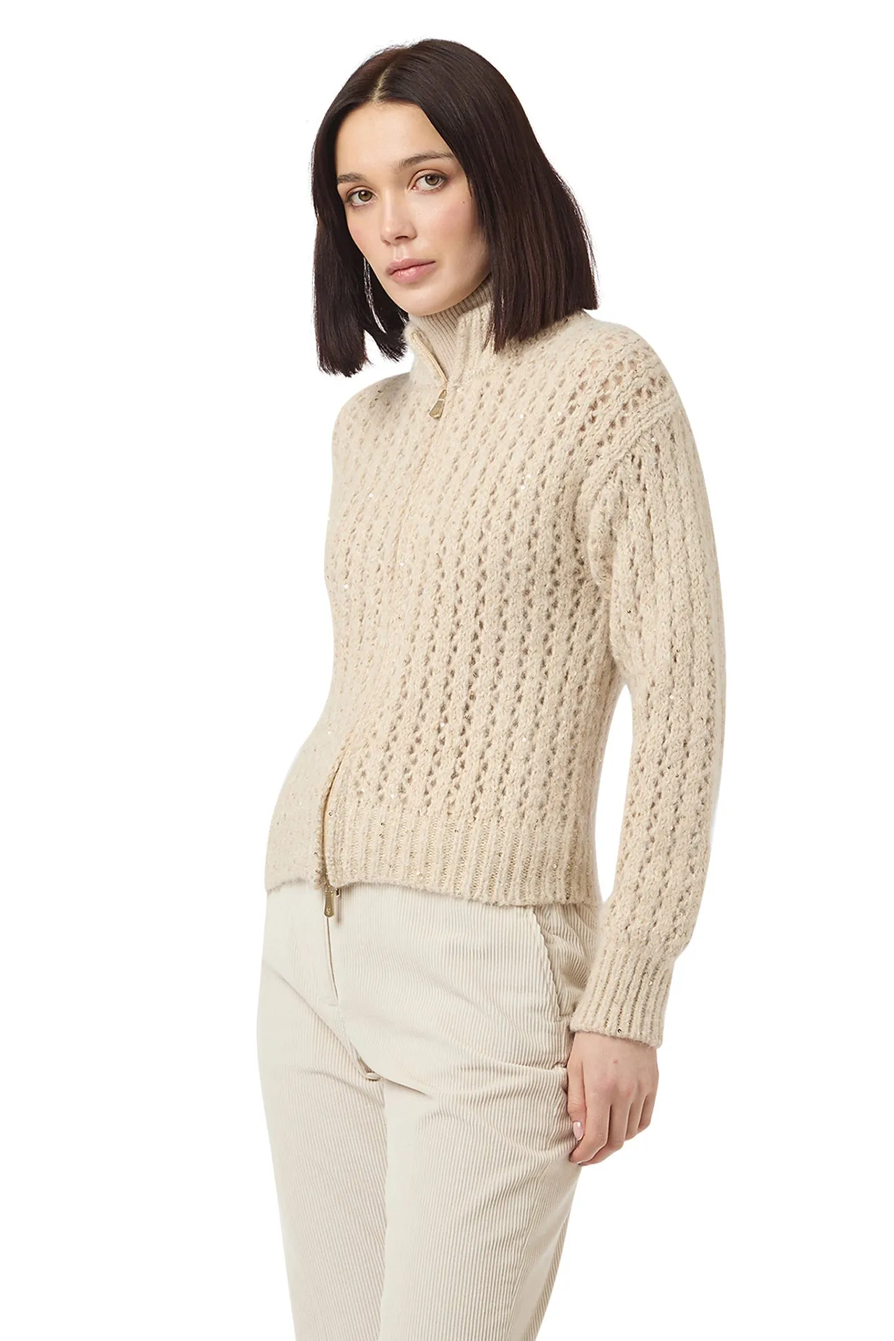 FULL ZIP SWEATER sold by Eleventy product image thumbnail 2