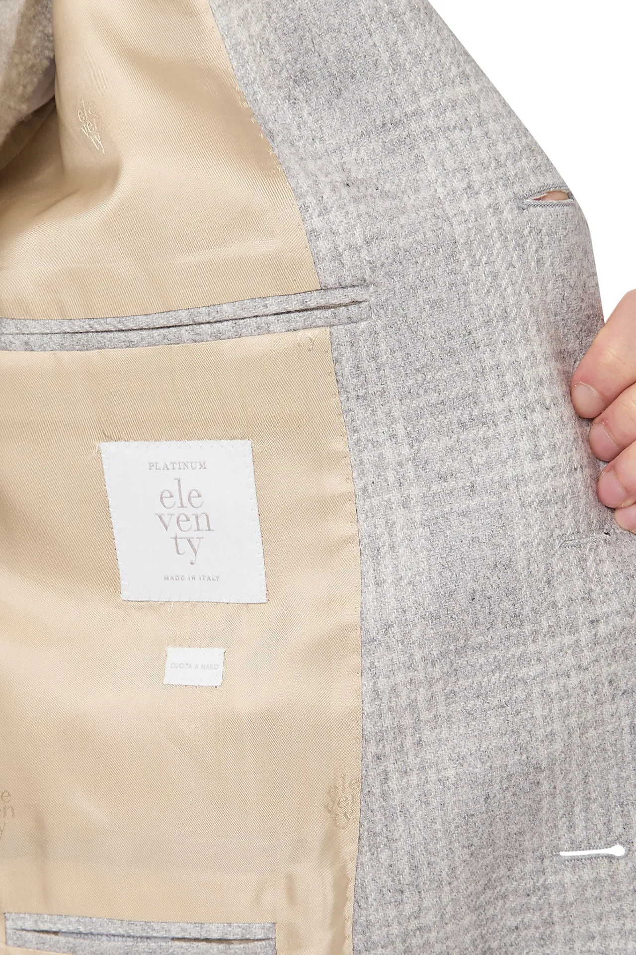 TICK POCK THREAD JACKET sold by Eleventy product image thumbnail 5