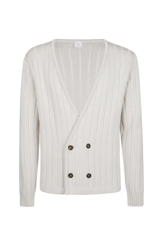 RAGLAN CARDIGAN SWEATER sold by Eleventy