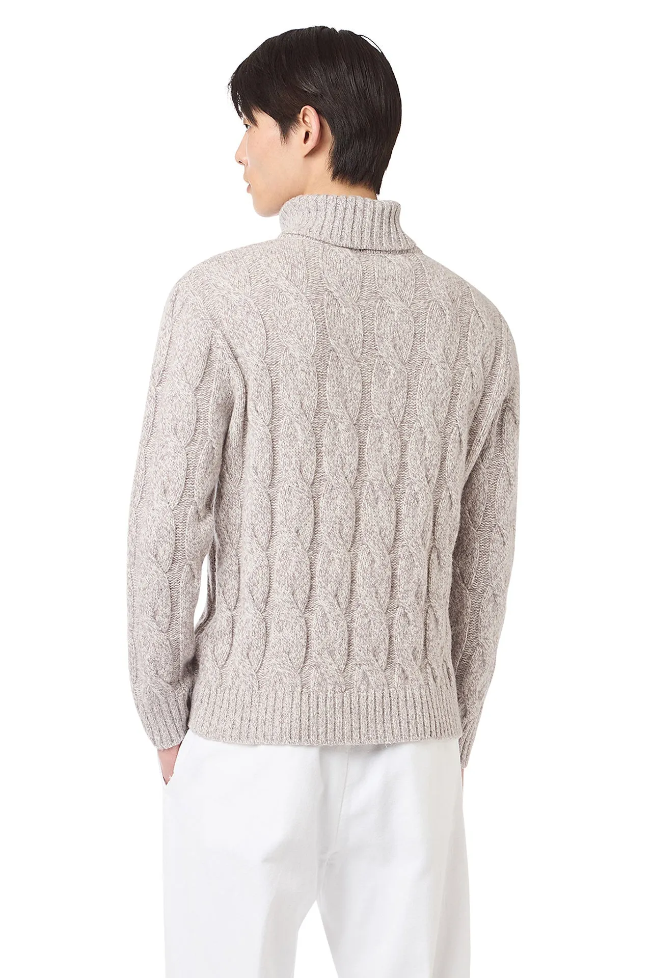 TURTLENECK BRAID SWEATER sold by Eleventy product image thumbnail 4