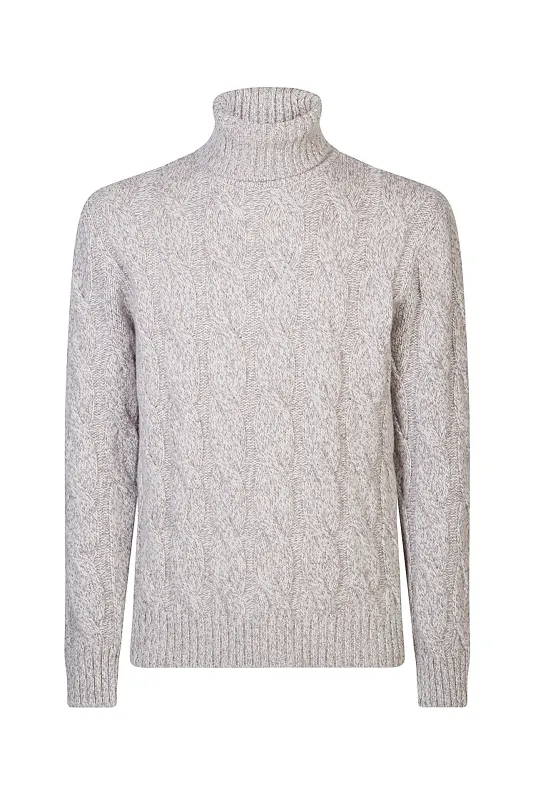 TURTLENECK BRAID SWEATER sold by Eleventy