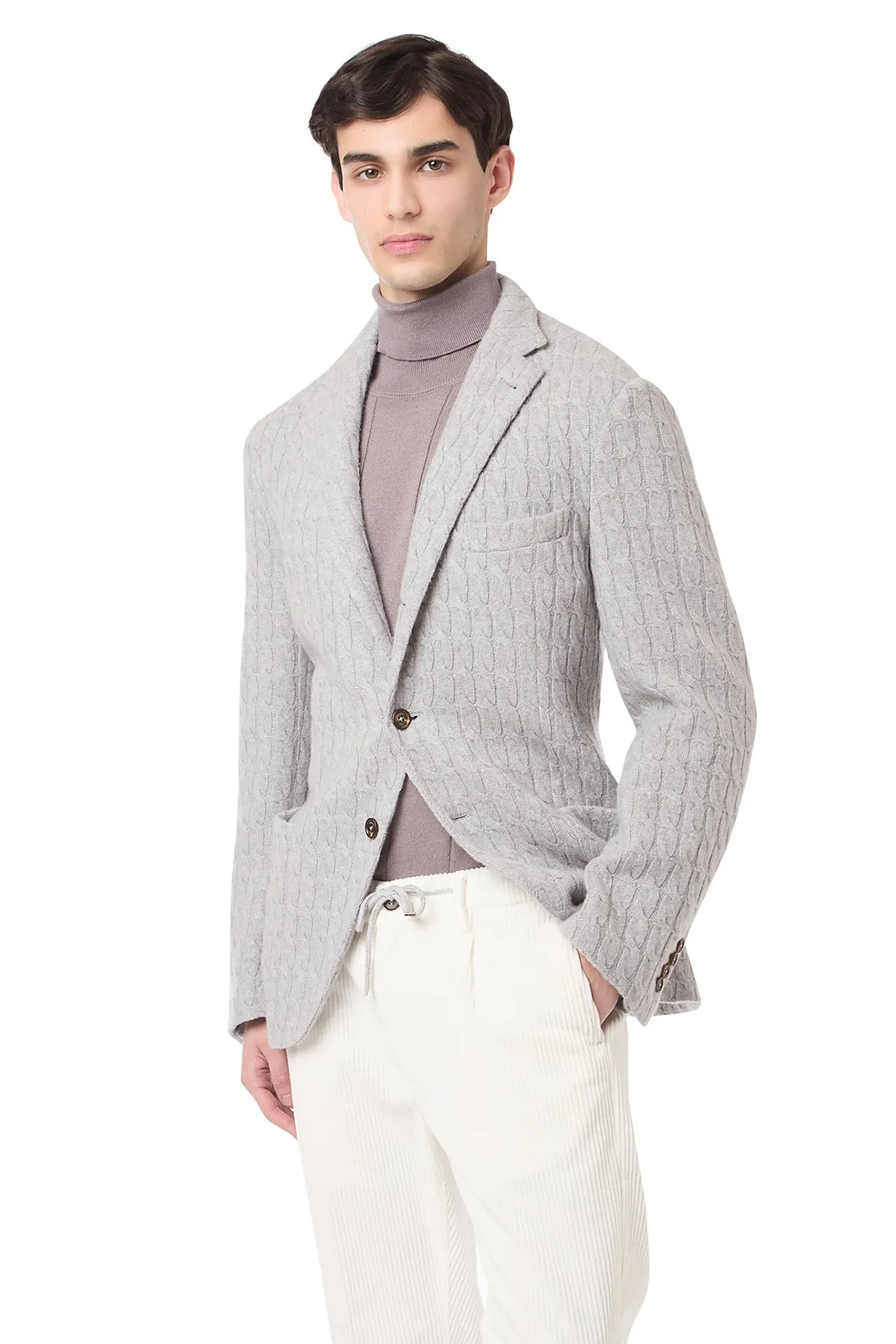 SOFT SINGLE BREASTED JACKET sold by Eleventy product image thumbnail 3