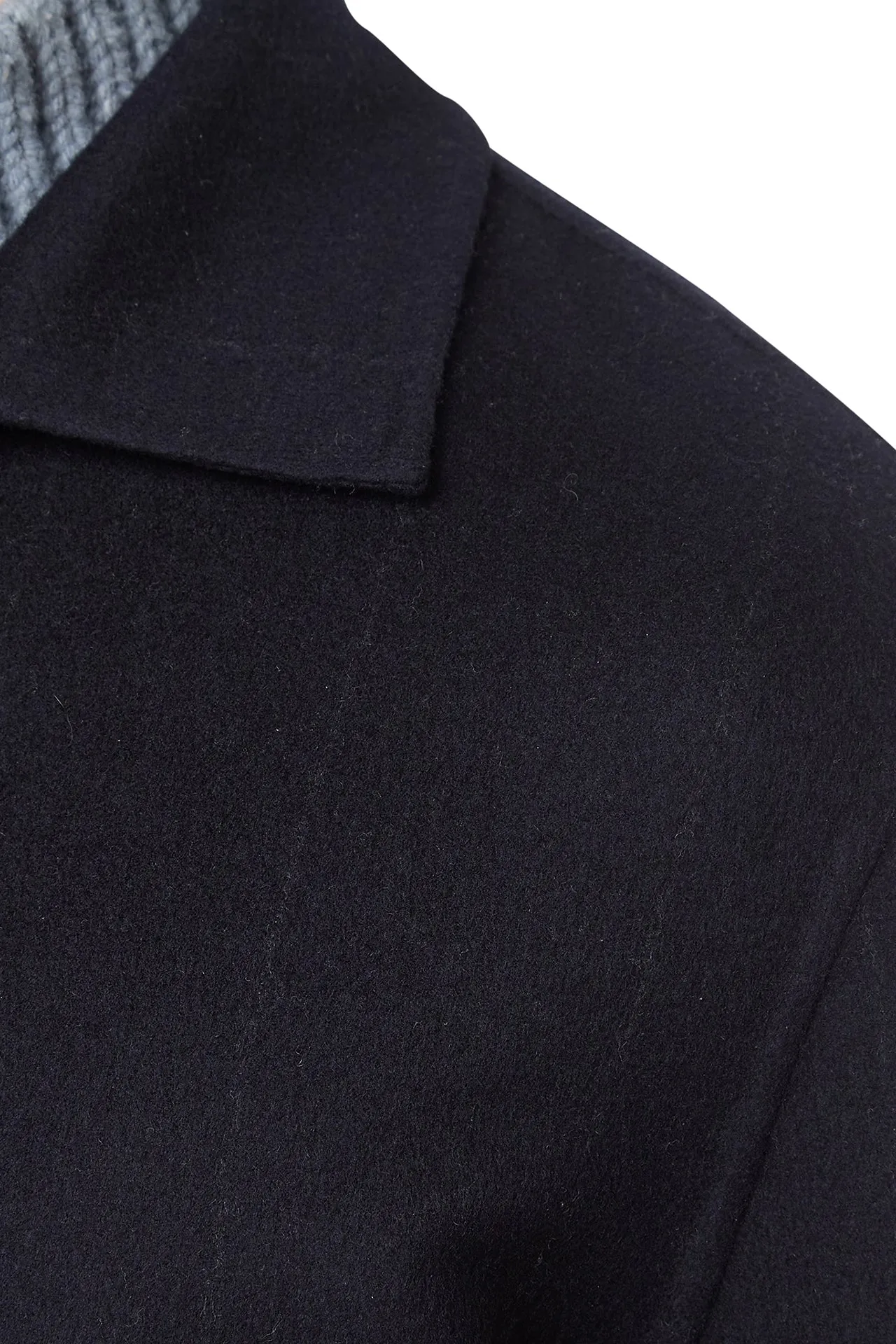 FULL ZIP BOMBER JACKET WITH SHIRT COLLAR sold by Eleventy product image thumbnail 5