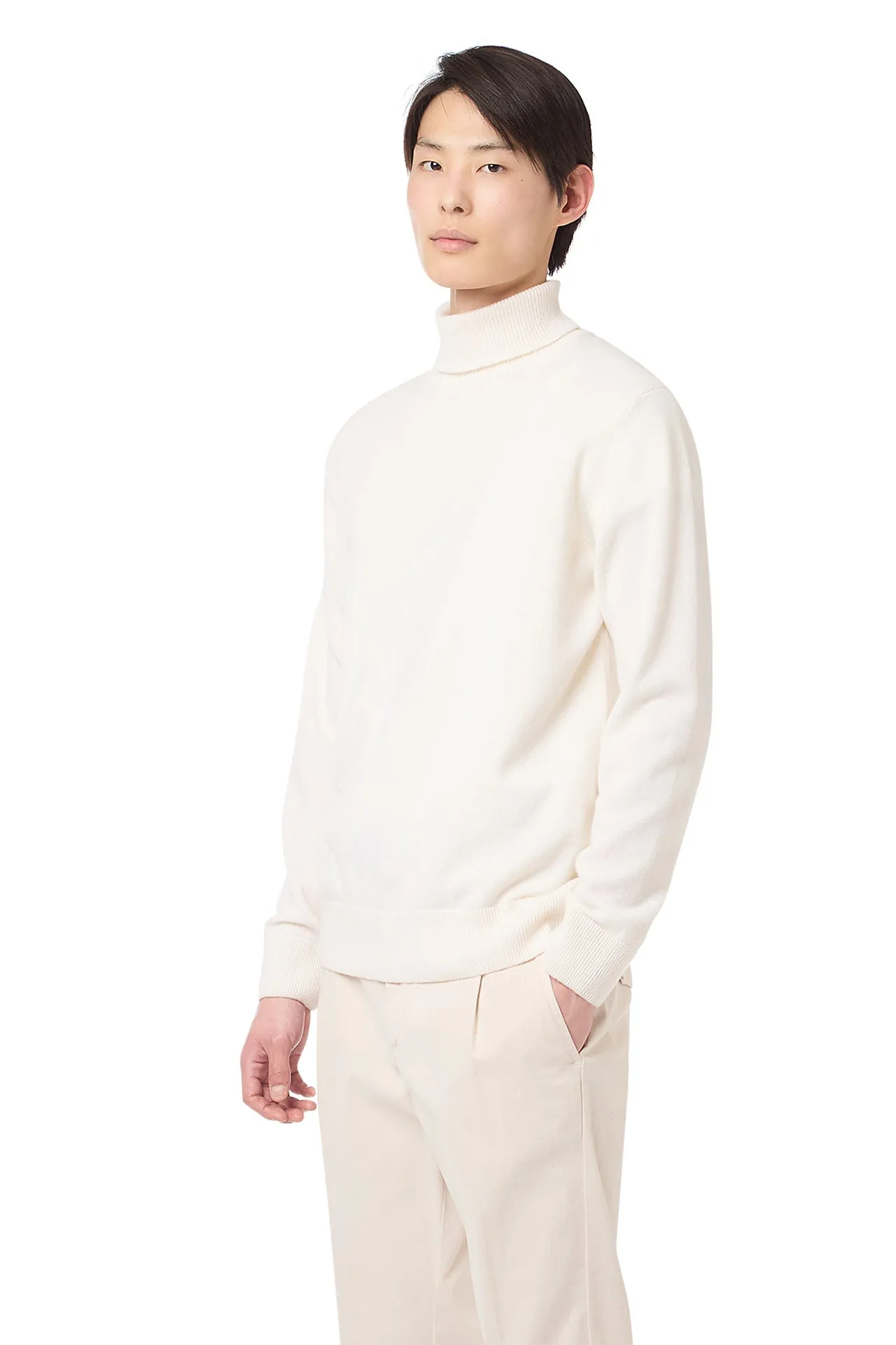 ML TIPPING TURTLENECK SWEATER sold by Eleventy product image thumbnail 3