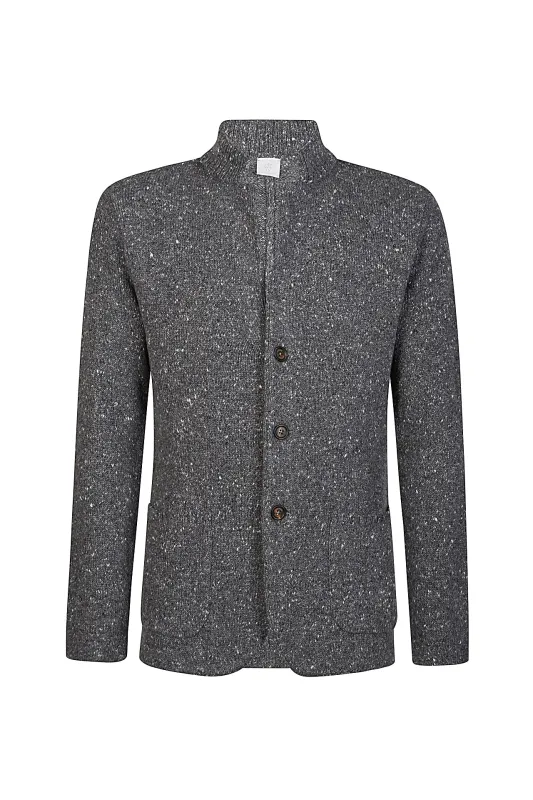 STANDING COLLAR KNIT JACKET sold by Eleventy