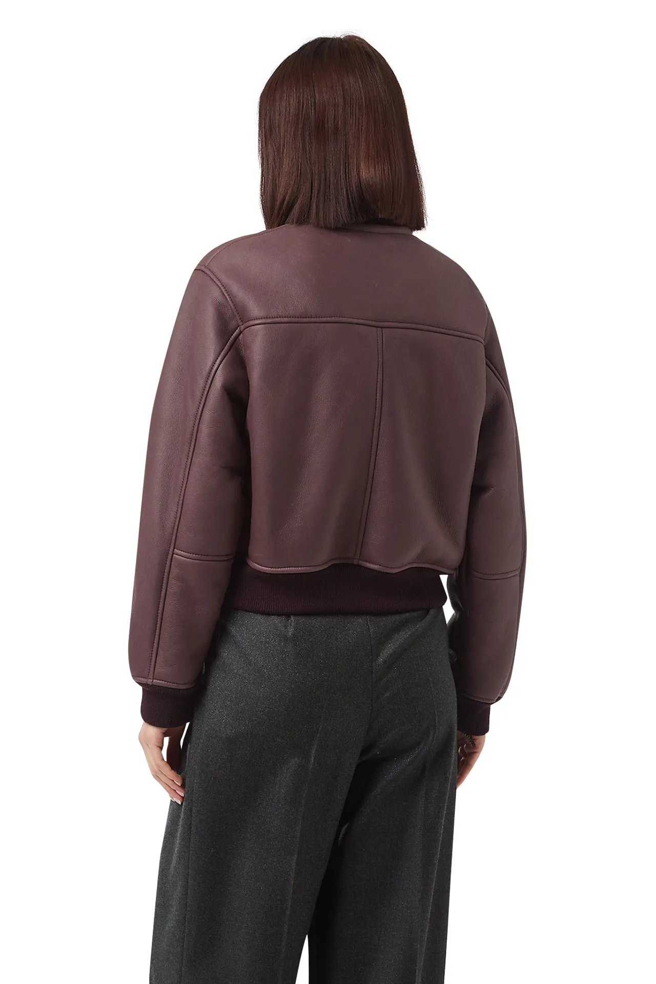 SHEARLING BOMBER sold by Eleventy product image thumbnail 4