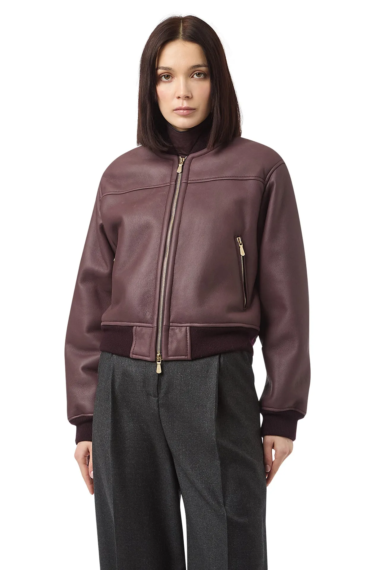 SHEARLING BOMBER sold by Eleventy product image thumbnail 2