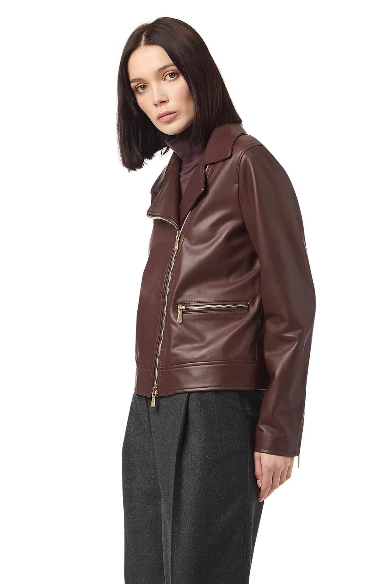NAPPA LEATHER JACKET sold by Eleventy product image thumbnail 3