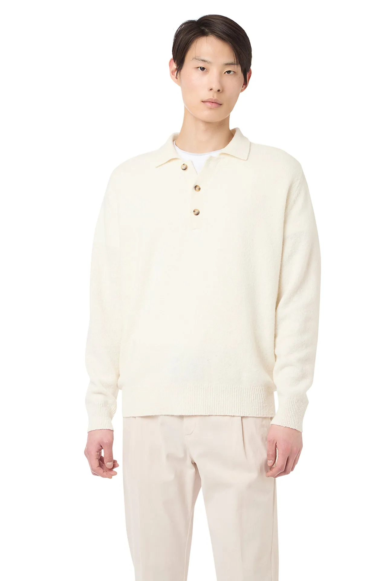 KNITTED POLO SHIRT sold by Eleventy product image thumbnail 2