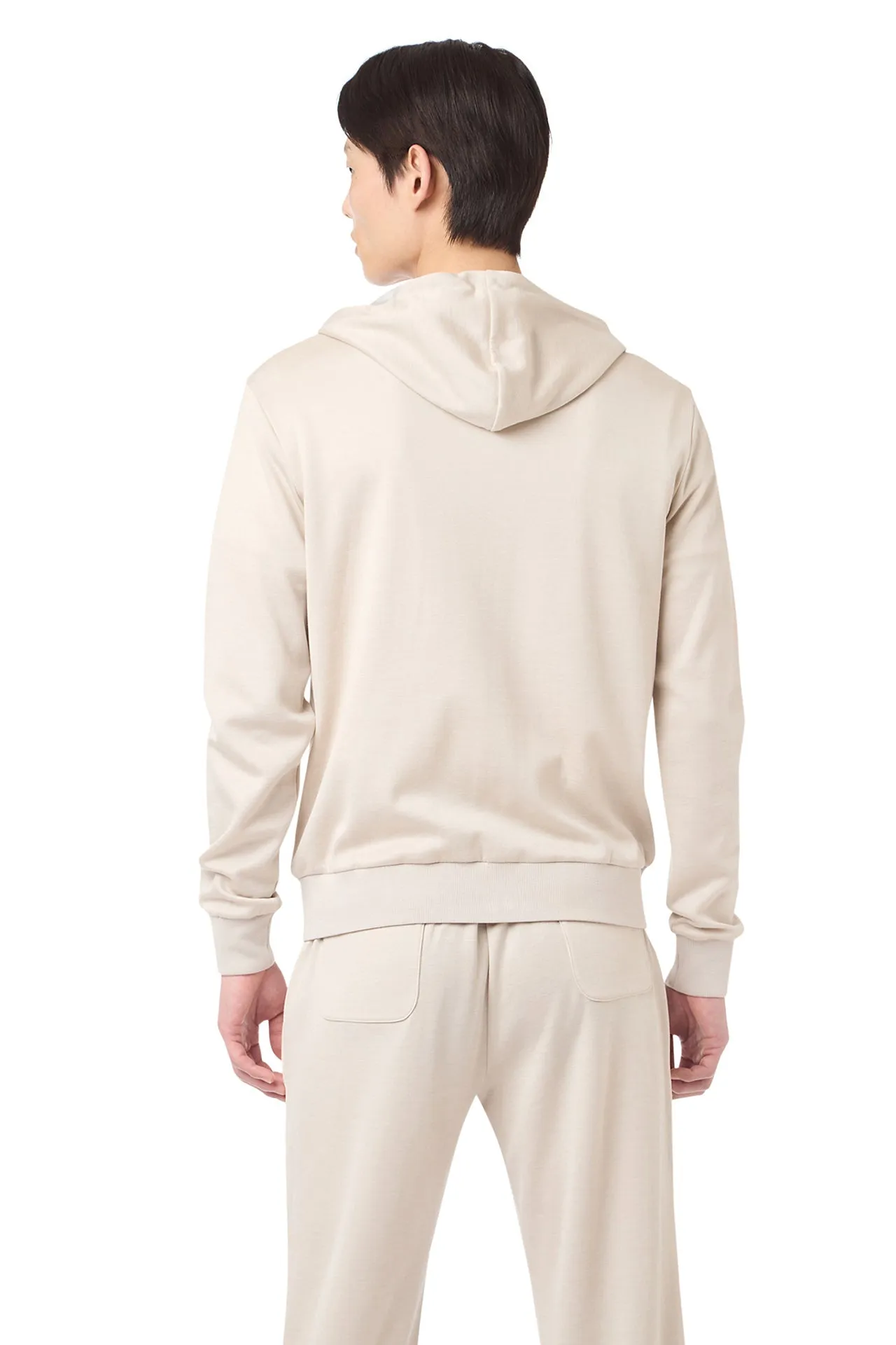 FULL ZIP HOODED SWEATSHIRT sold by Eleventy product image thumbnail 4