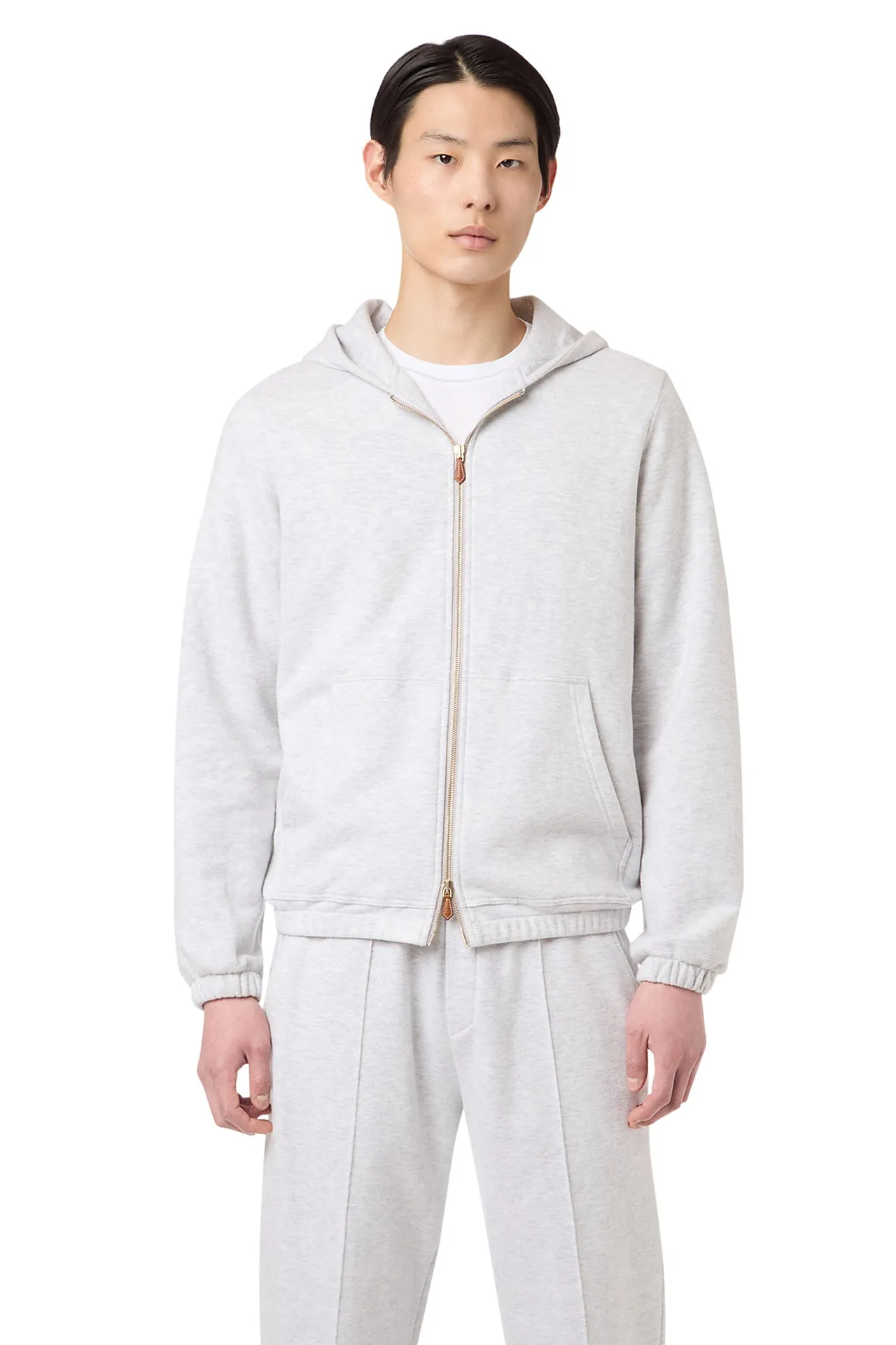 FULL ZIP HOODED SWEATSHIRT sold by Eleventy product image thumbnail 2